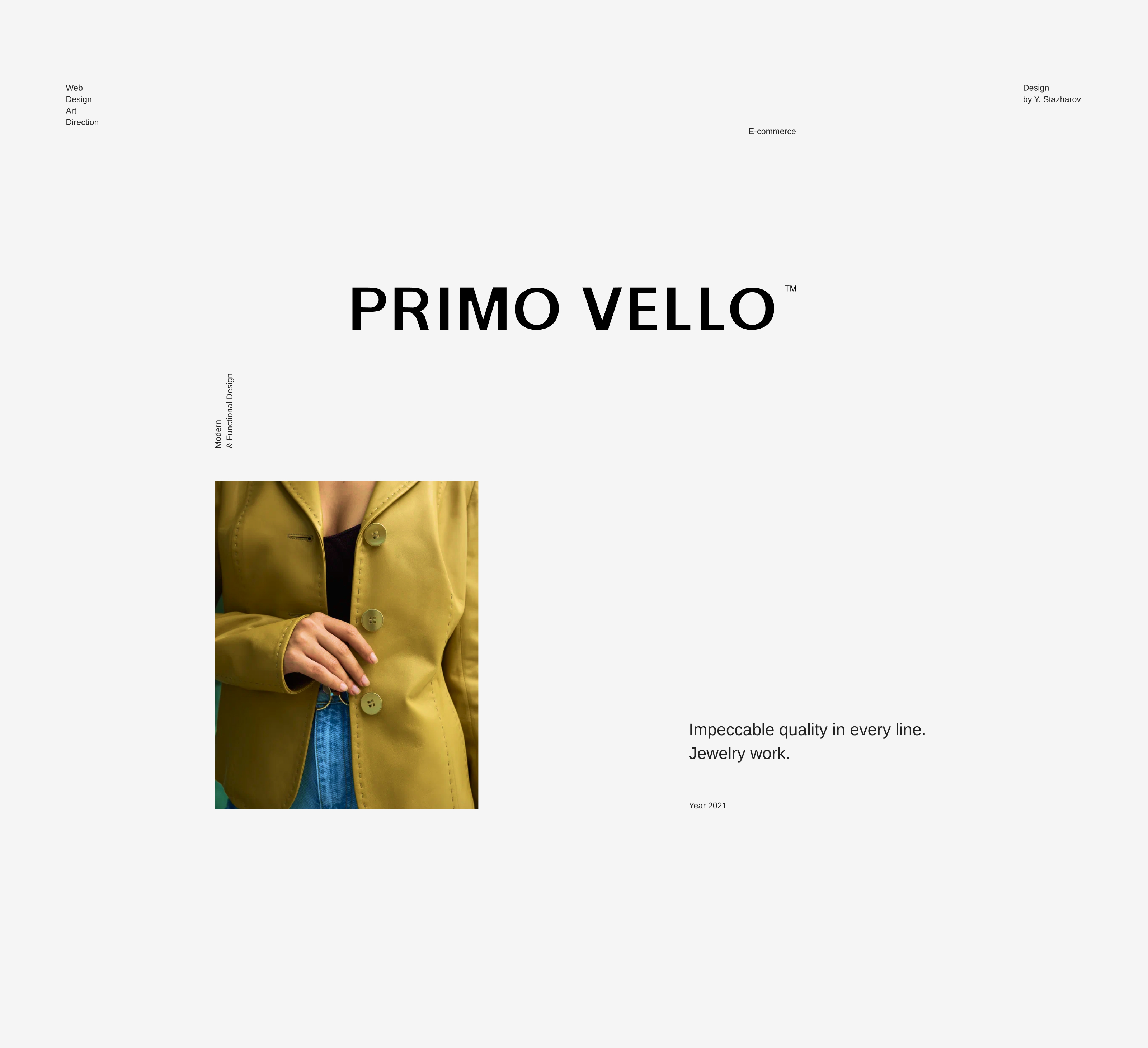 PRIMO VELLO — Изображение №1 — Интерфейсы, Анимация на Dprofile