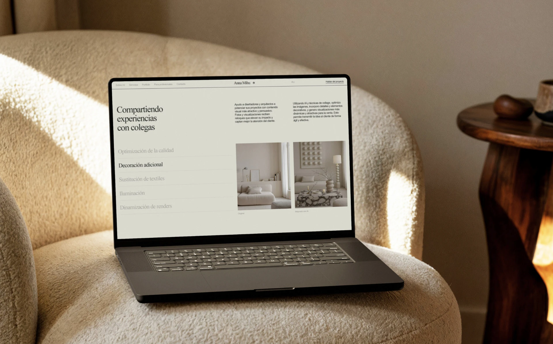 ANNA MIHU * Interior Design Studio — Изображение №13 — Интерфейсы, Брендинг на Dprofile