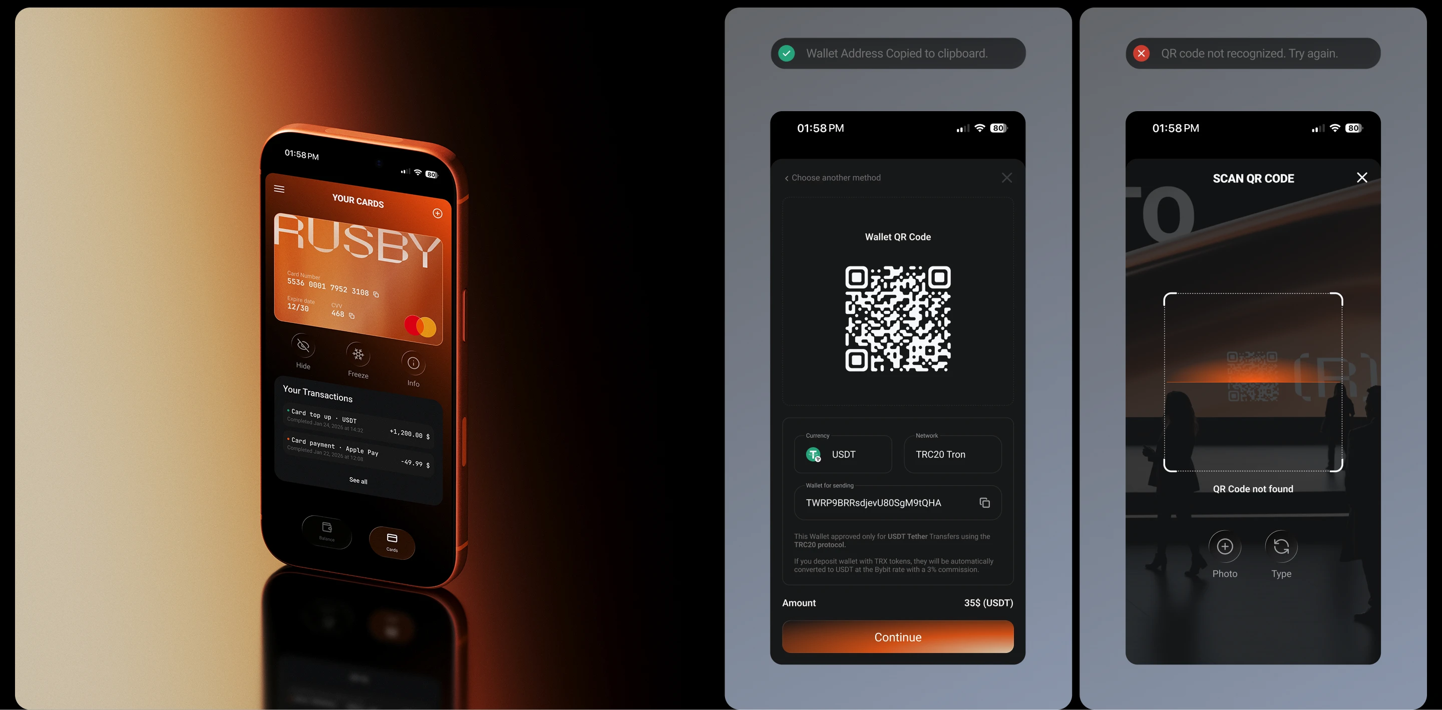 RUSBY [Fintech Platform] — Изображение №15 — Интерфейсы, Брендинг на Dprofile