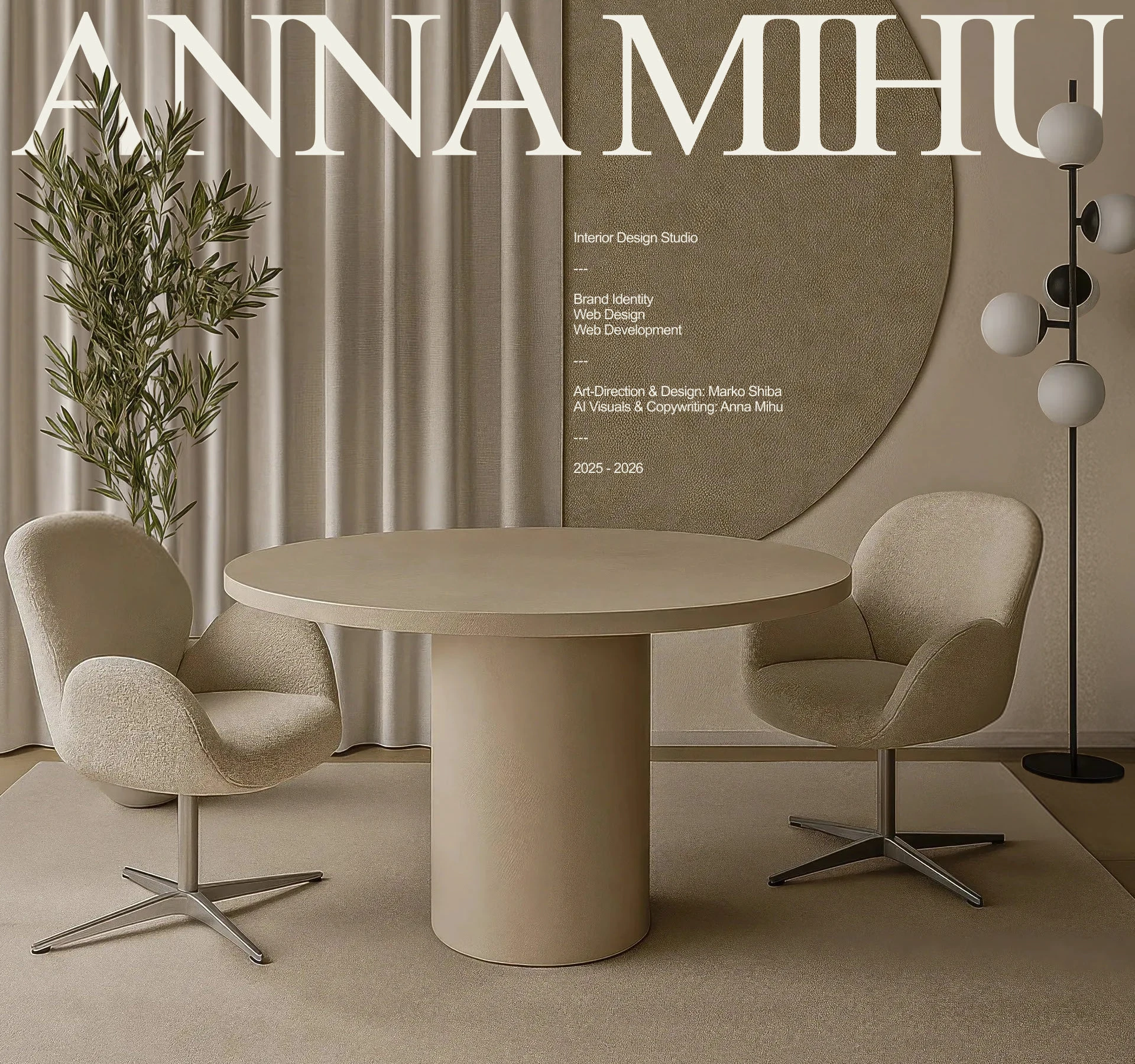 ANNA MIHU * Interior Design Studio — Изображение №20 — Интерфейсы, Брендинг на Dprofile