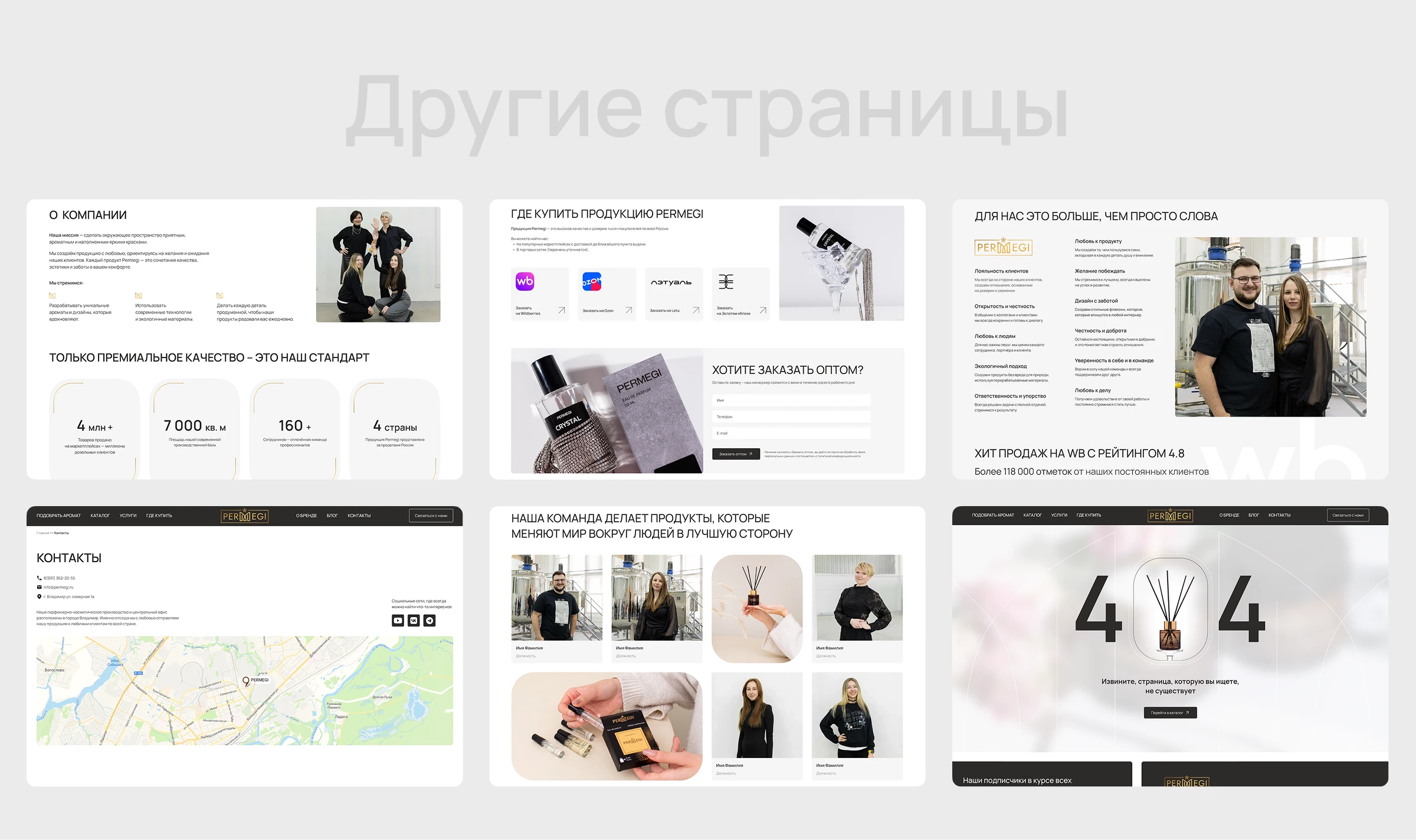 Permegi / Дизайн сайта — Изображение №8 — Интерфейсы на Dprofile