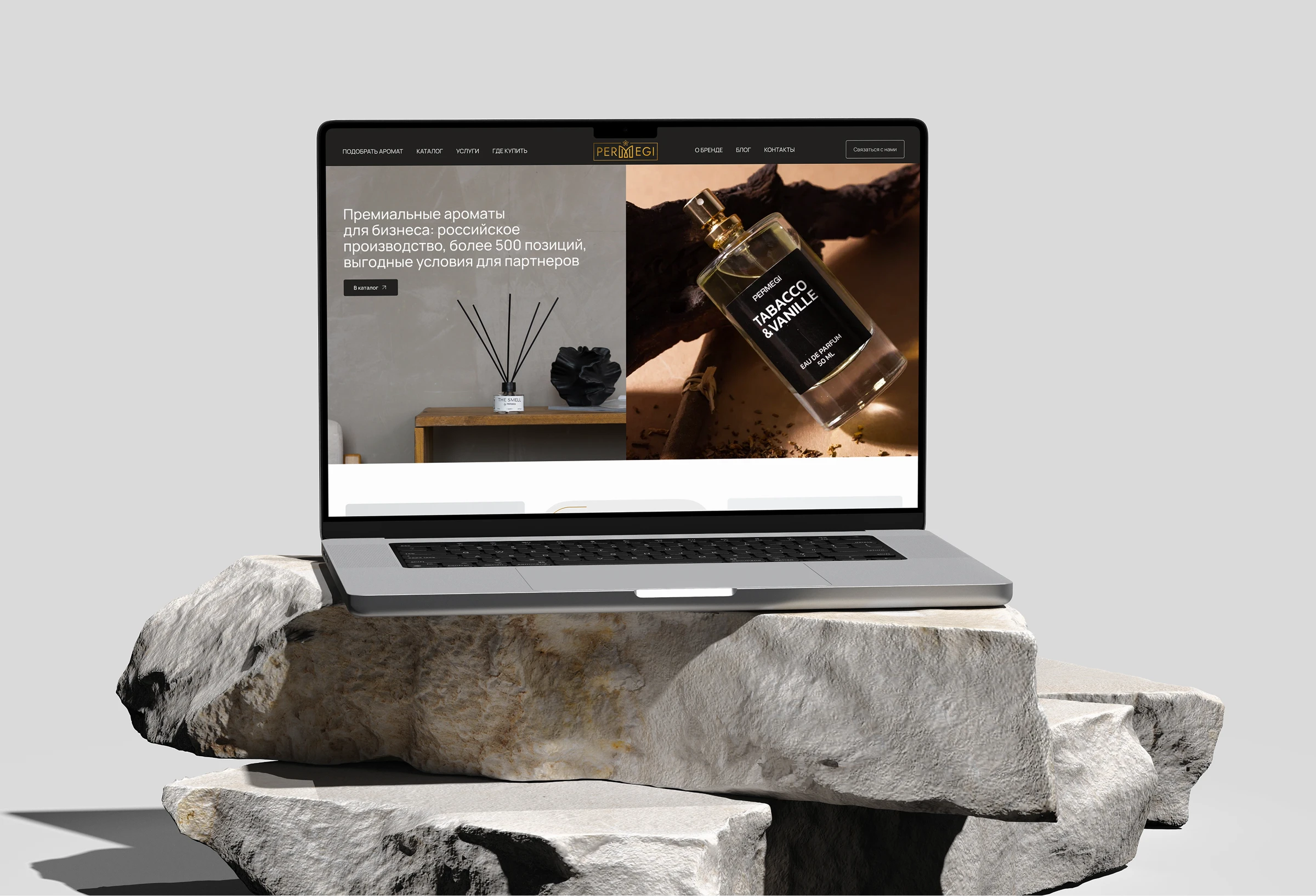 Permegi / Дизайн сайта — Изображение №1 — Интерфейсы на Dprofile