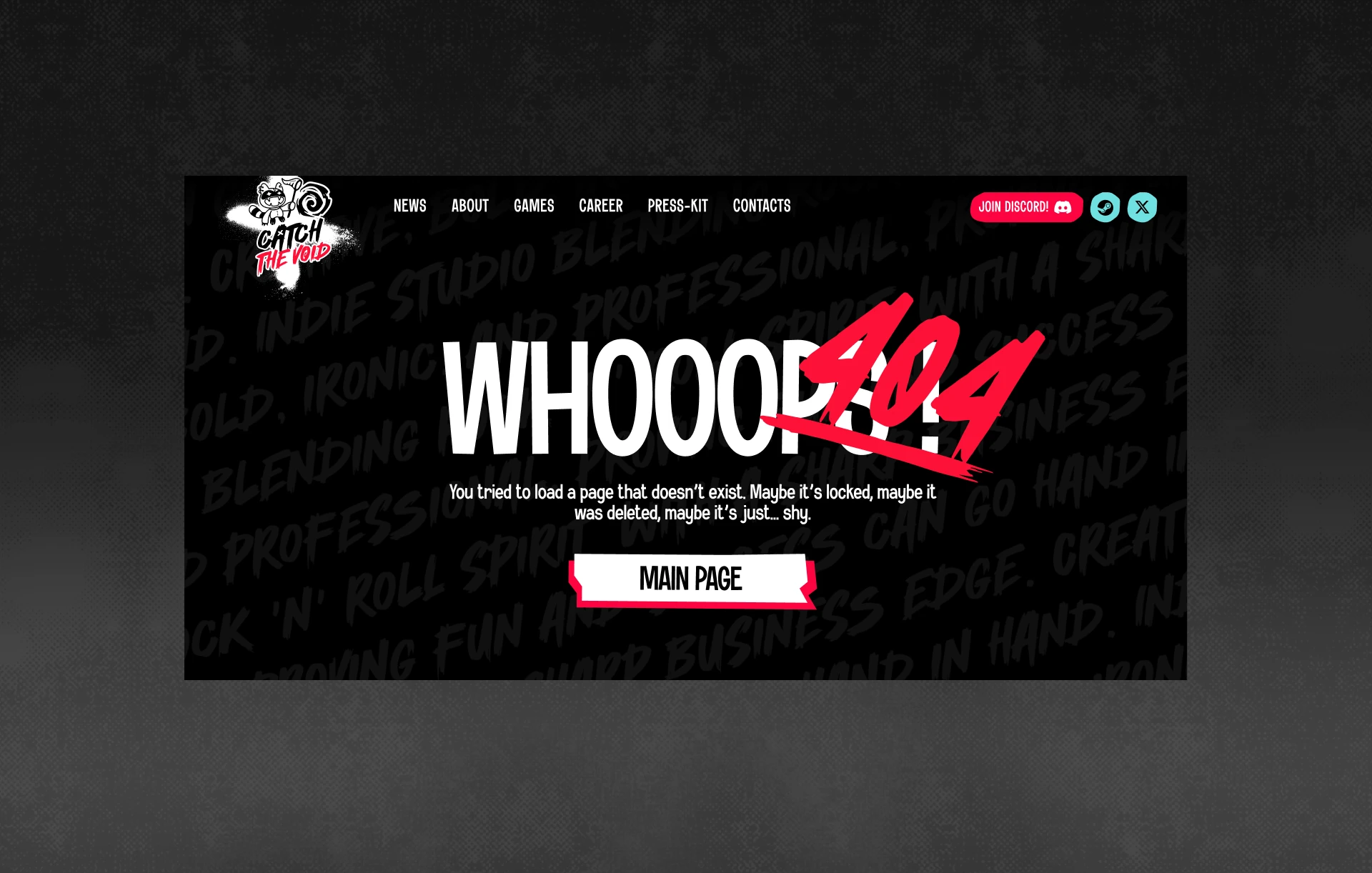 Catch The Void — Изображение №5 — Интерфейсы, Брендинг на Dprofile