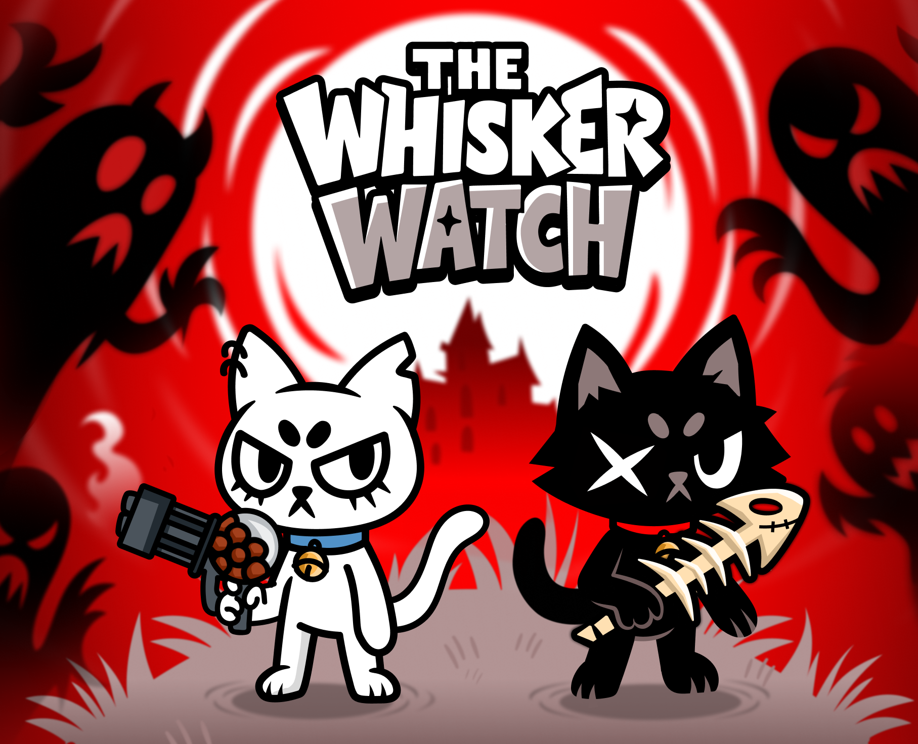The Whisker Watch - GAME — Интерфейсы, Иллюстрация на Dprofile