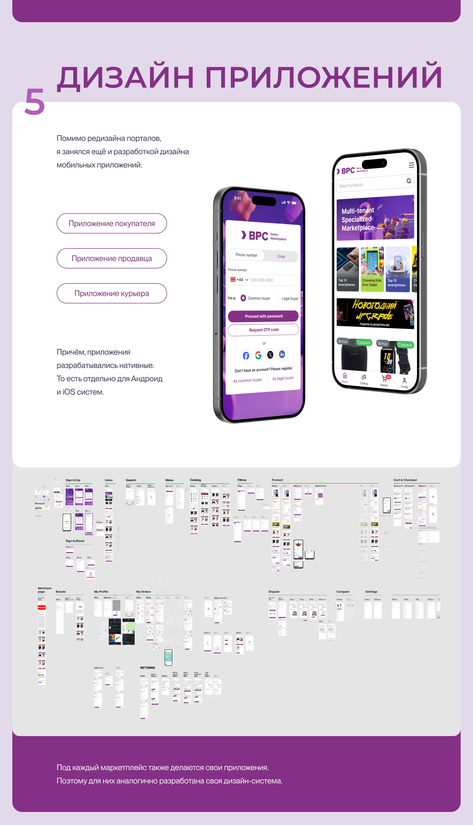 Product Design + AI международной маркетплейс-платформы — Изображение №10 — Интерфейсы на Dprofile