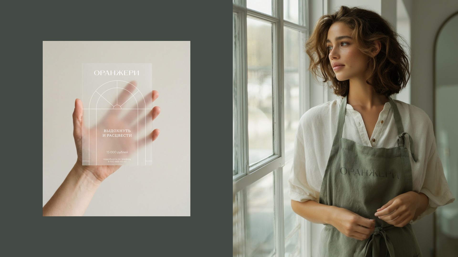 ( ОРАНЖЕРИ ) Студия красоты — Изображение №6 — Брендинг на Dprofile