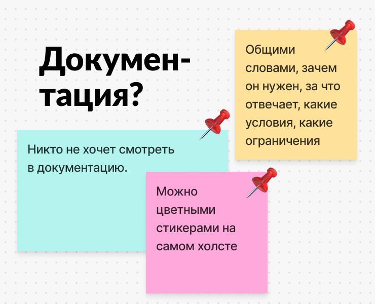 Фича: документирование внутри интерфейса на Dprofile