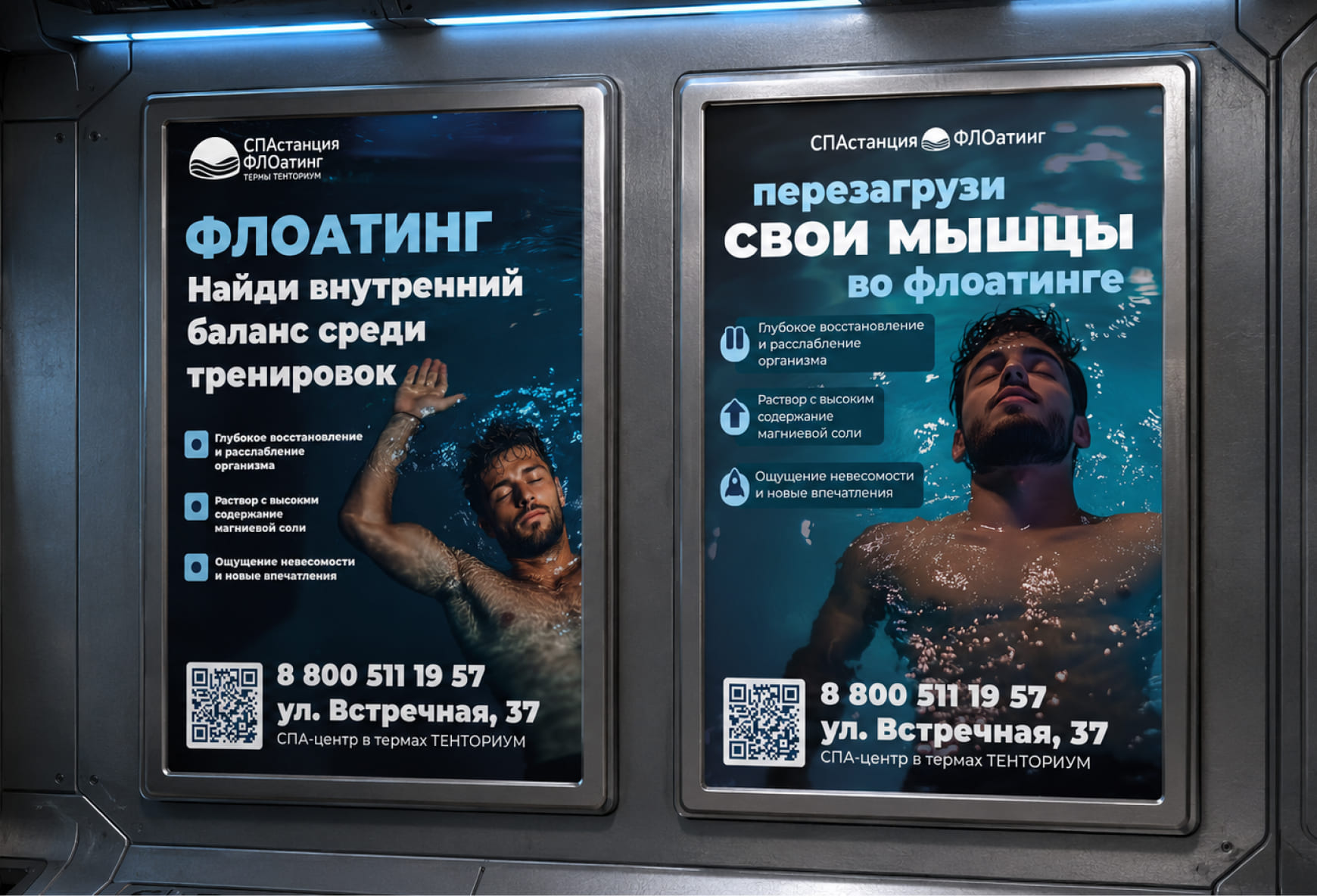 Дизайн запуска флоатинга в Термах Тенториум — Изображение №3 — Брендинг, Маркетинг на Dprofile