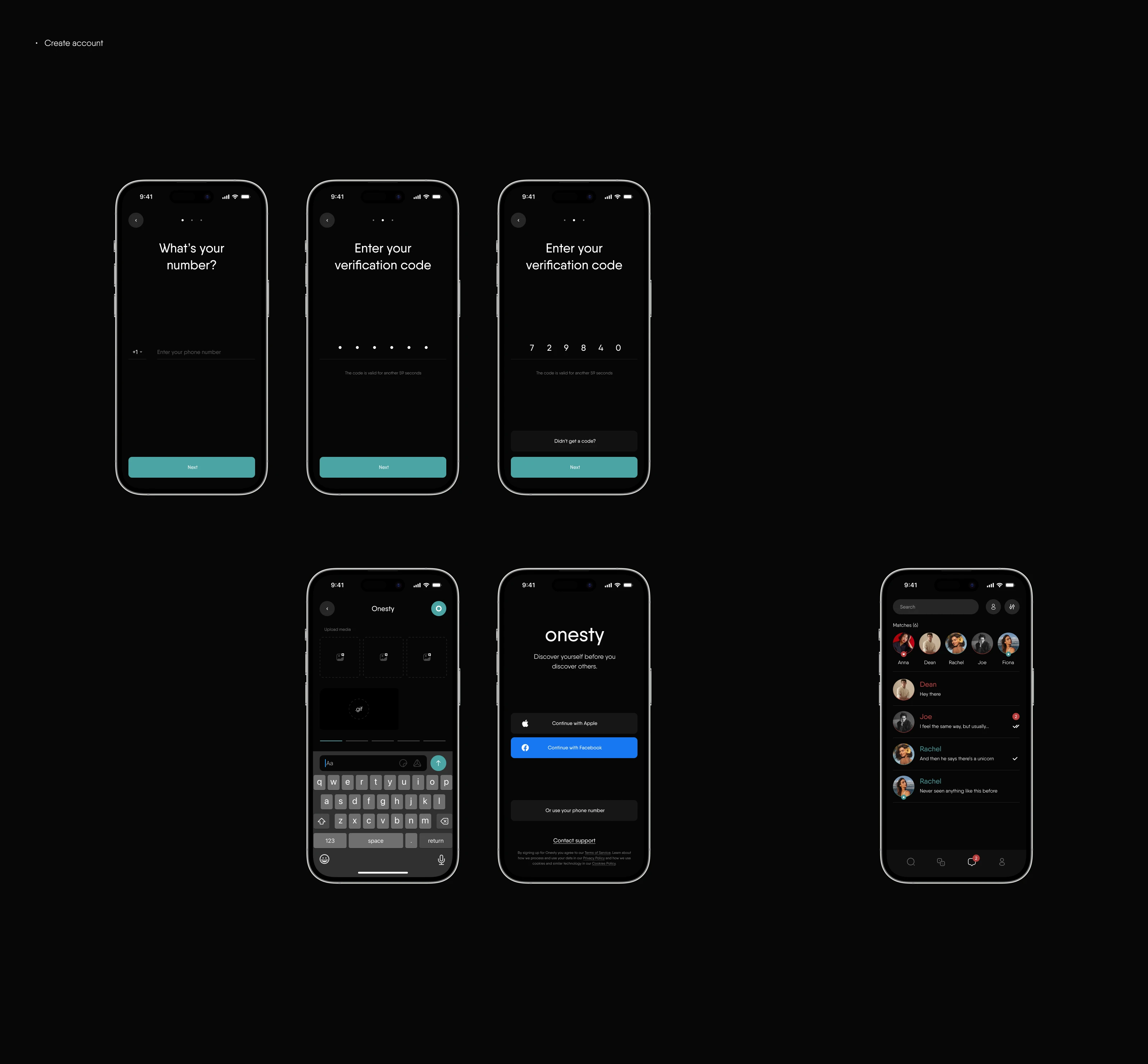 Onesty — Изображение №3 — Интерфейсы на Dprofile