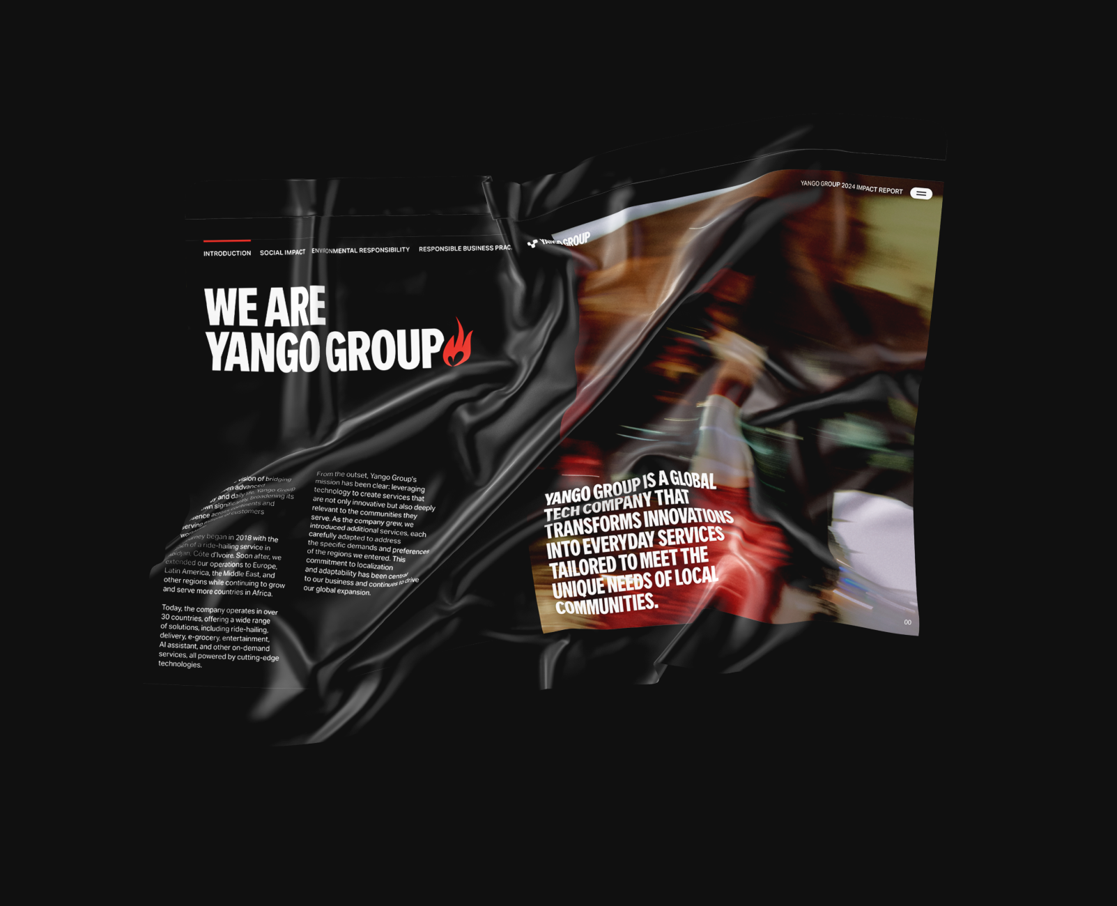 Yango Group — Интерфейсы на Dprofile