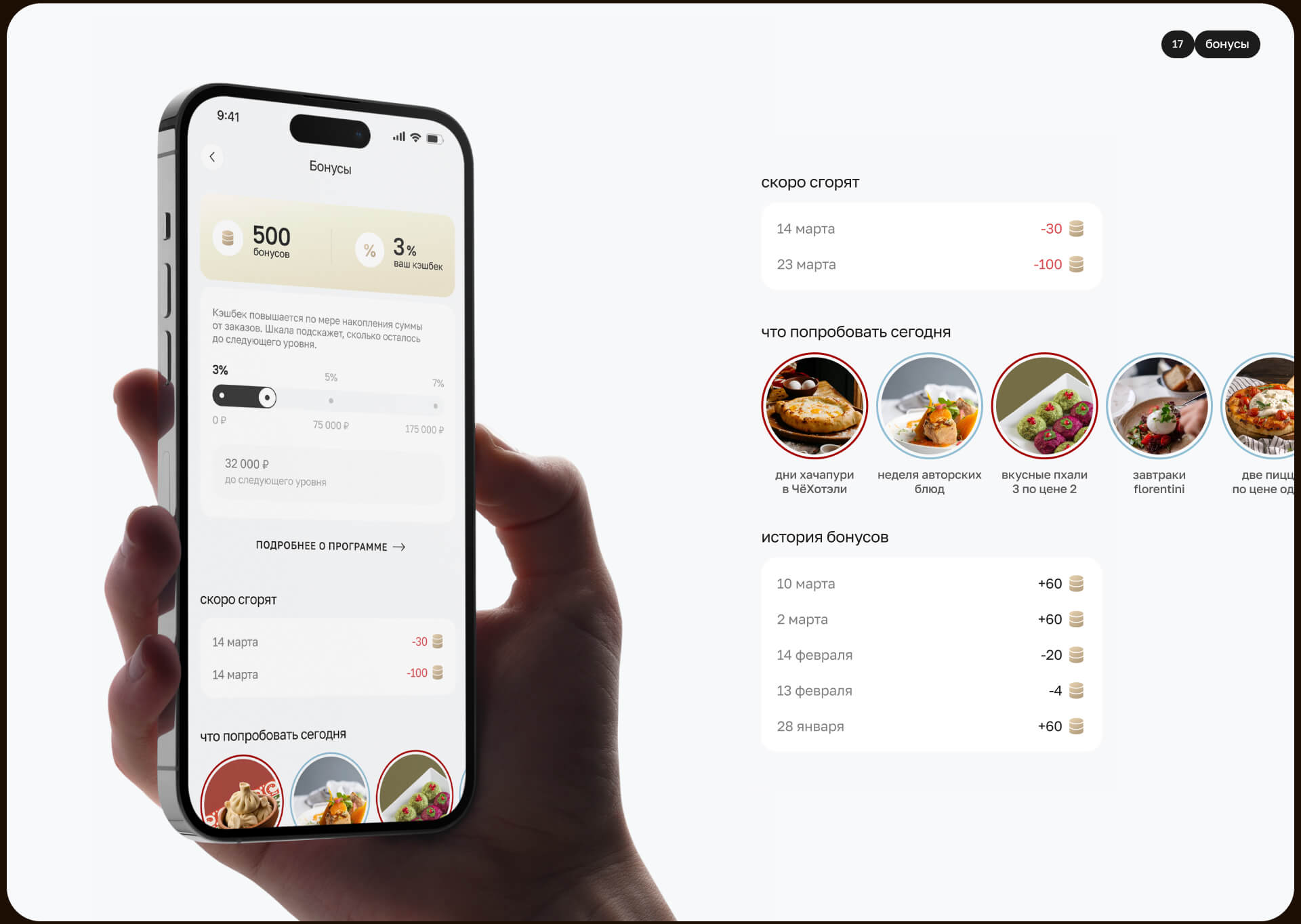 Ели Пили. Приложение — Изображение №34 — Интерфейсы на Dprofile