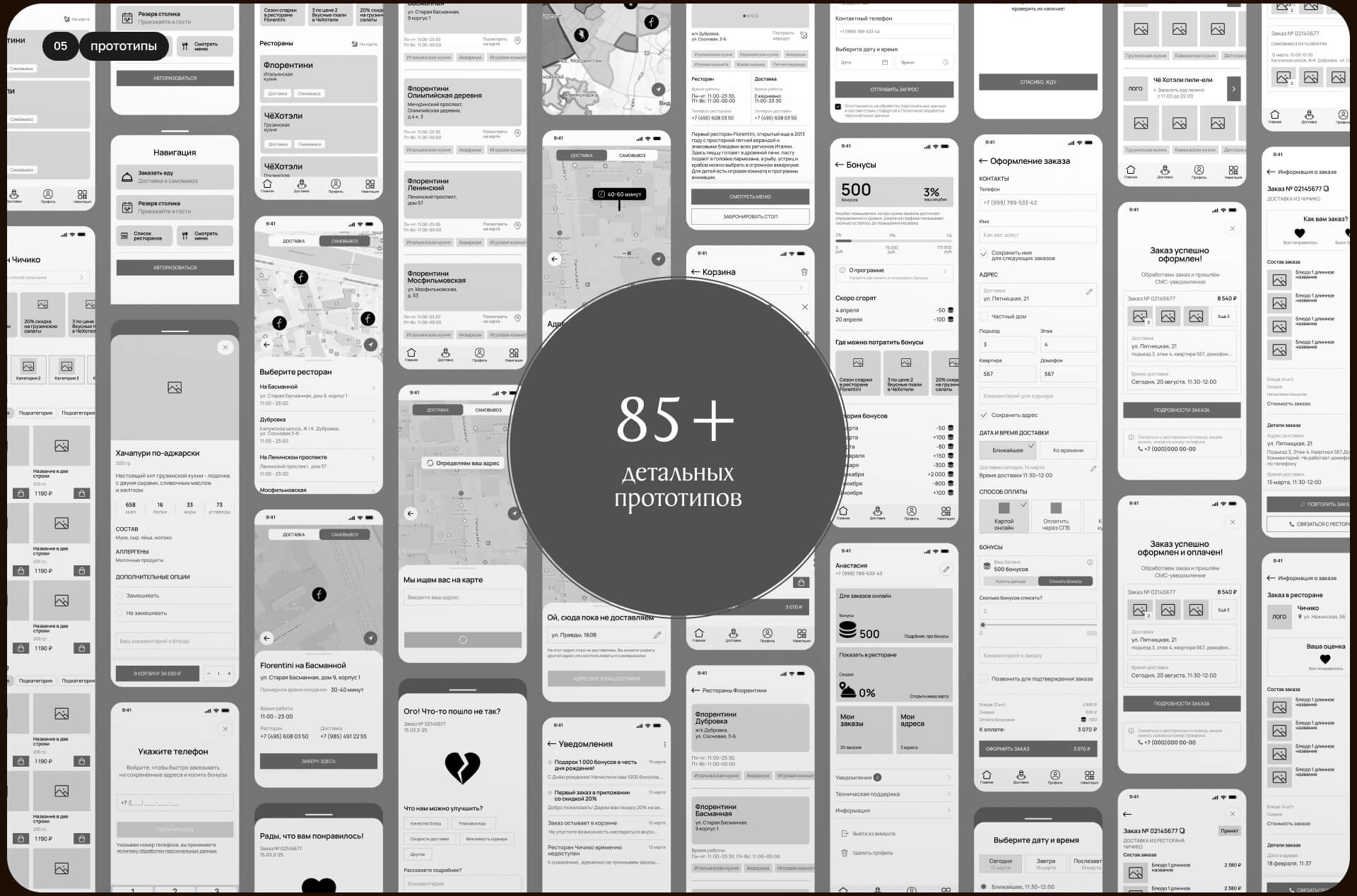 Ели Пили. Приложение — Изображение №8 — Интерфейсы на Dprofile