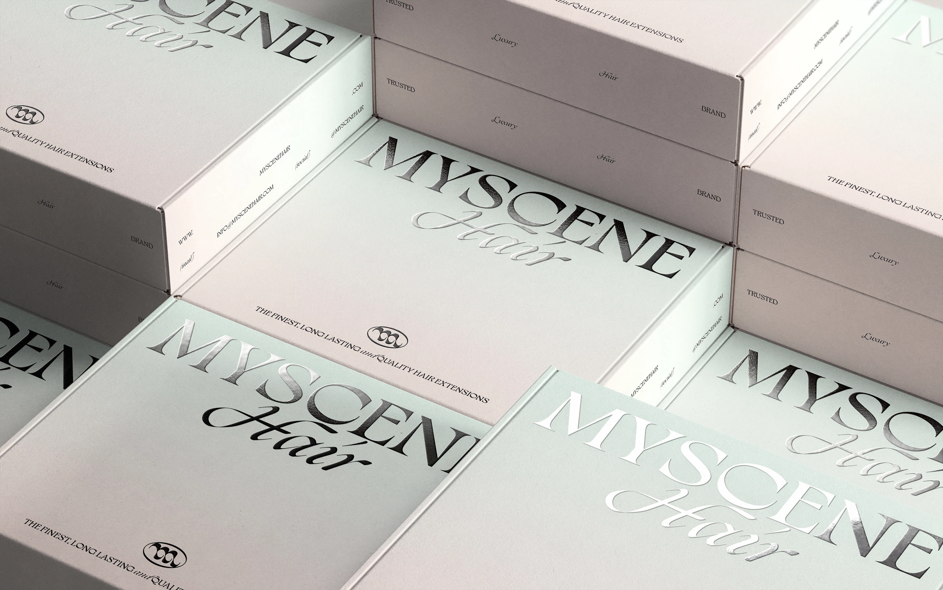 Myscene Hair — Изображение №9 — Брендинг на Dprofile