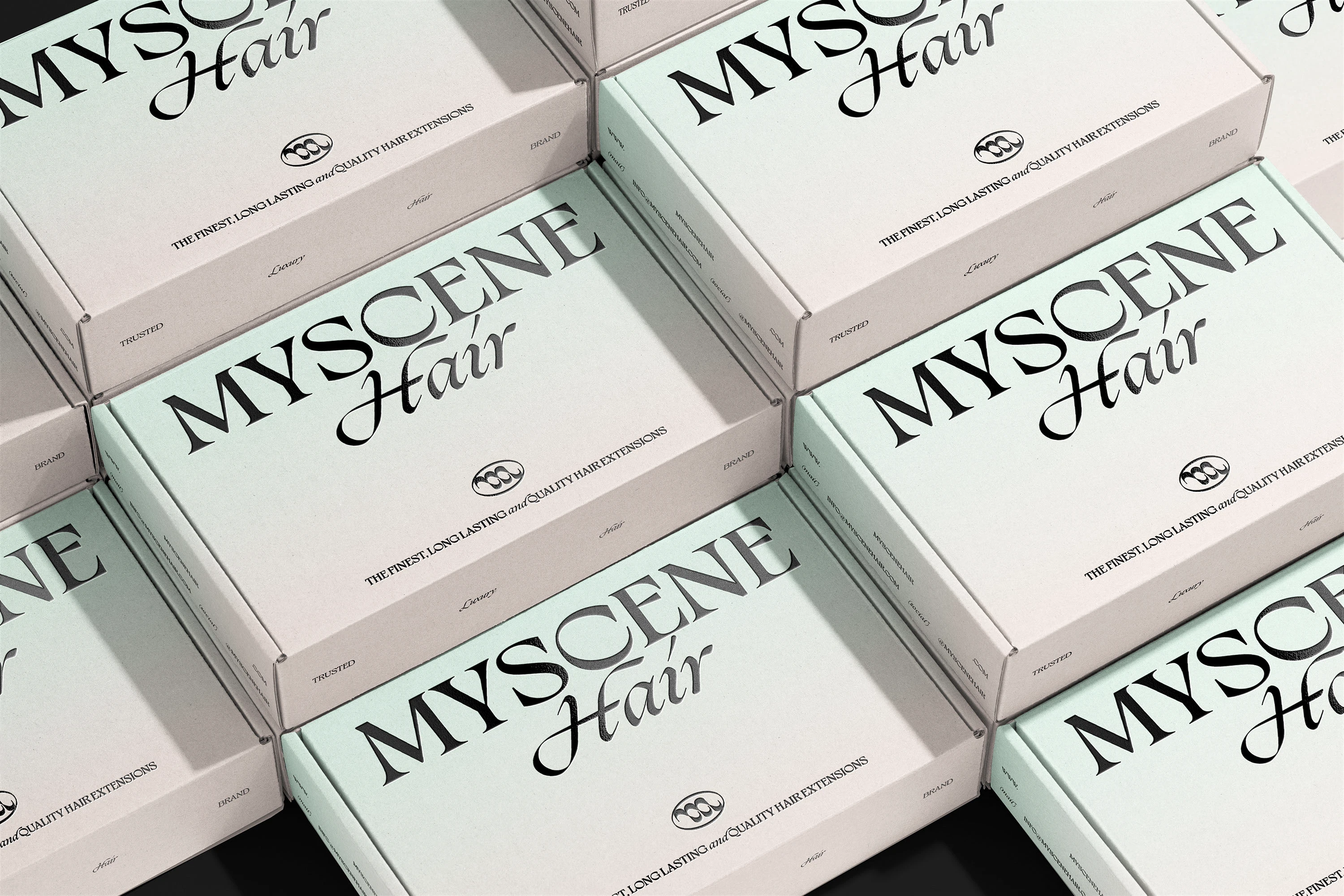 Myscene Hair — Изображение №3 — Брендинг на Dprofile