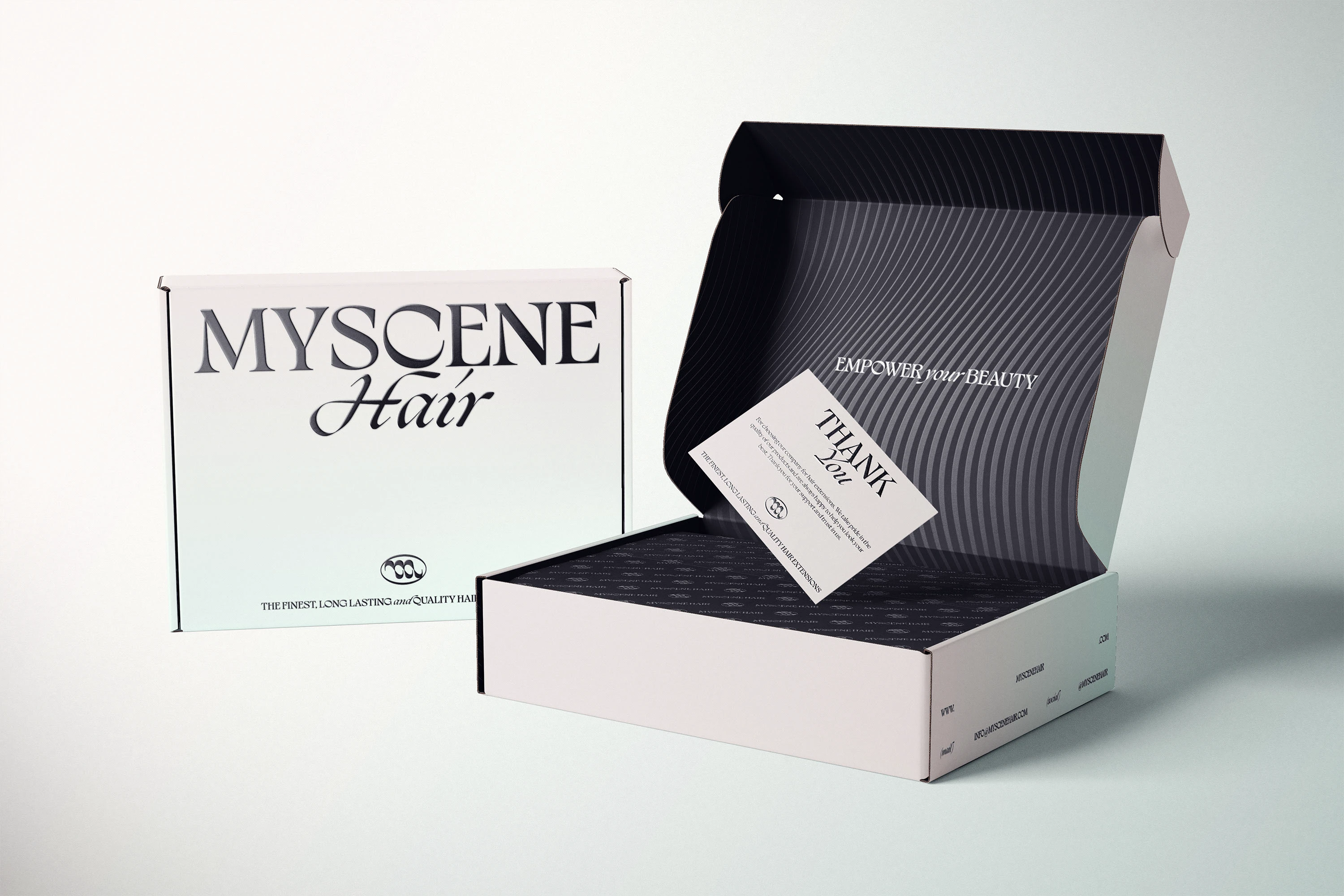 Myscene Hair — Изображение №4 — Брендинг на Dprofile