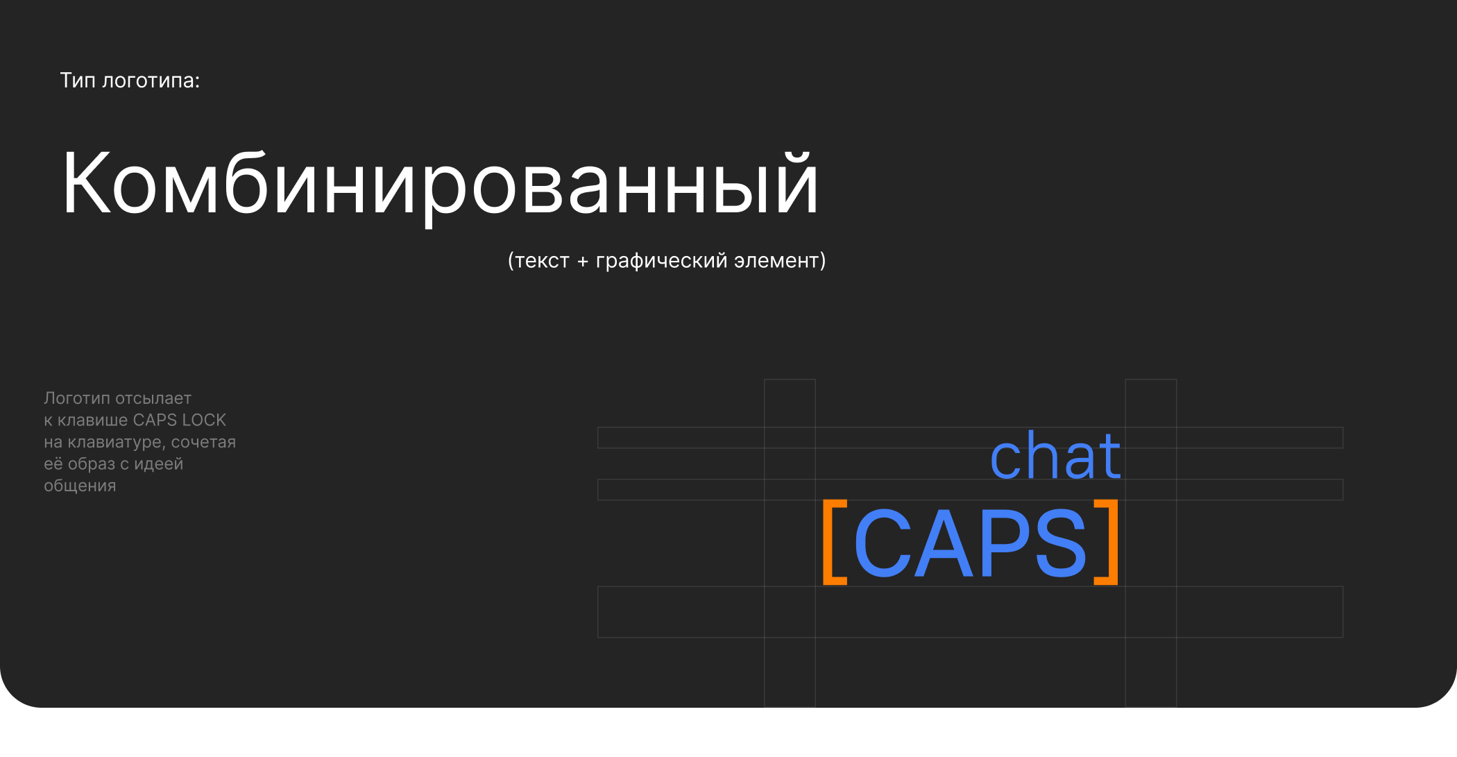 CAPS chat | branding | minimalistic logo — Изображение №4 — Брендинг на Dprofile