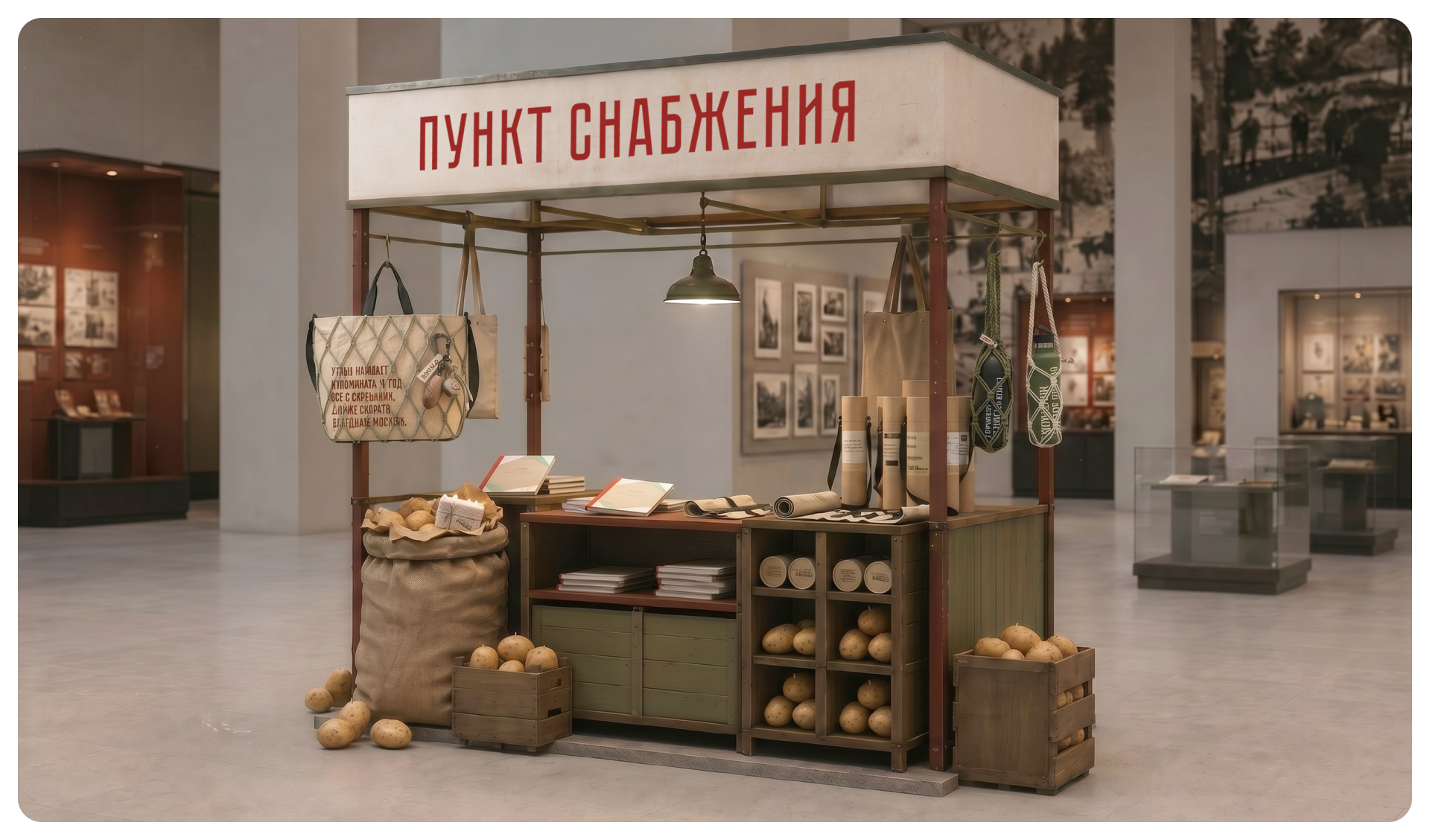 Мерч для Государственного музея обороны Москвы — Изображение №14 — Брендинг, Графика на Dprofile
