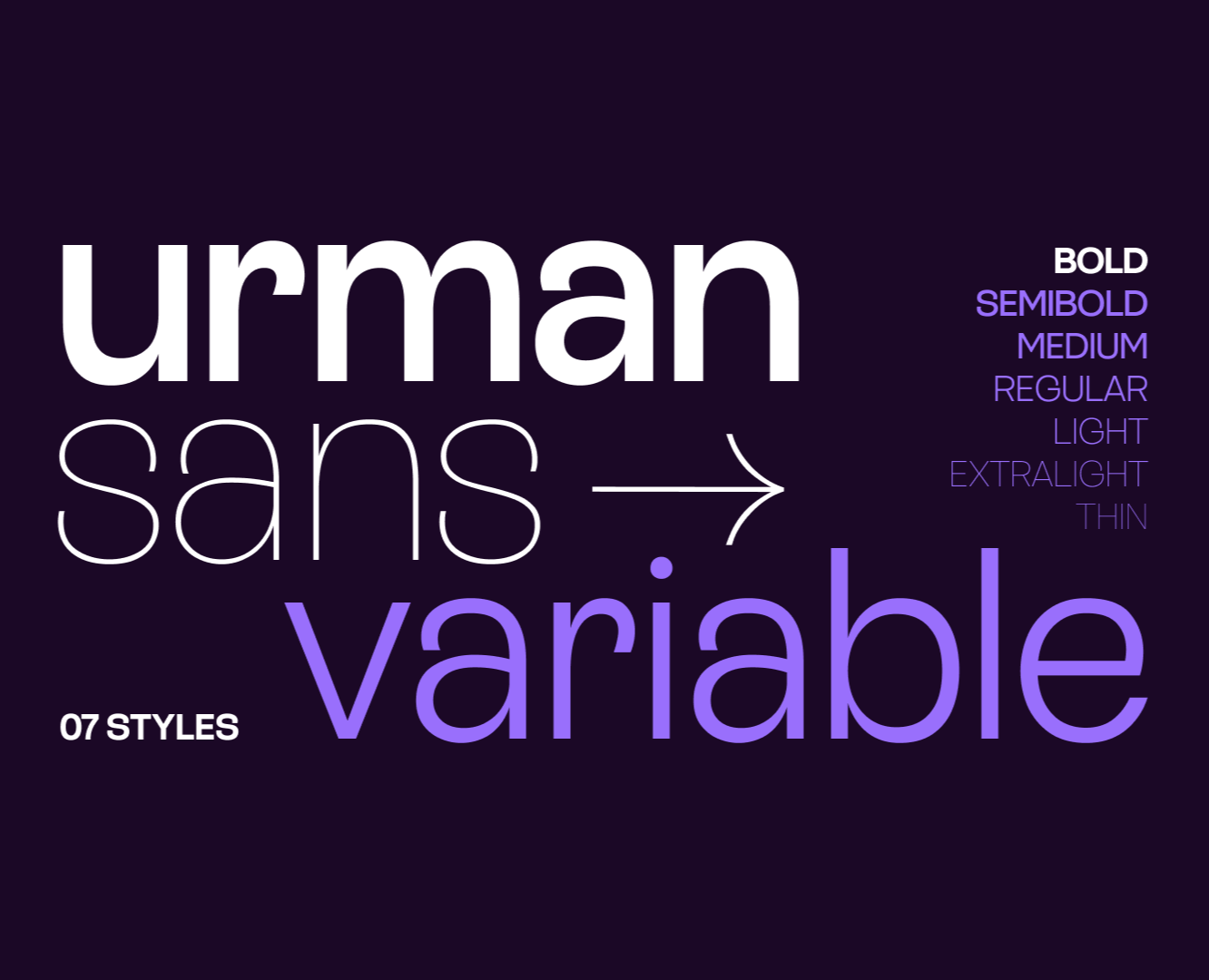 Urman Sans на Dprofile