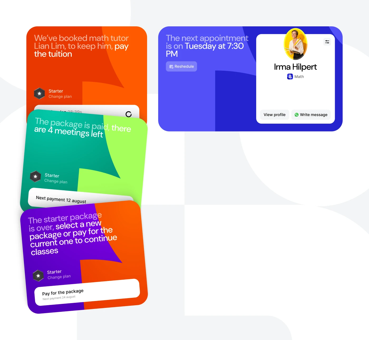 Интерфейс LMS — Tutorlim — Изображение №9 — Интерфейсы на Dprofile