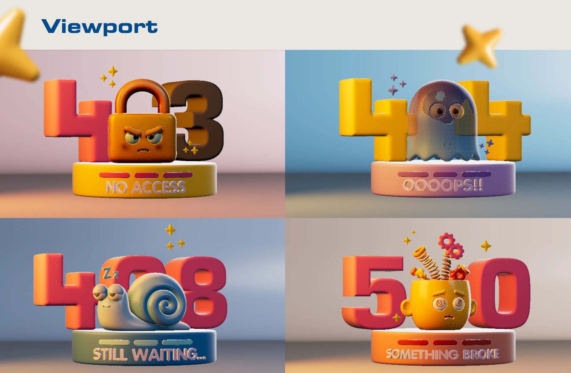 Digital Moods - 3D Illustration Series — Изображение №8 — Иллюстрация, 3D на Dprofile