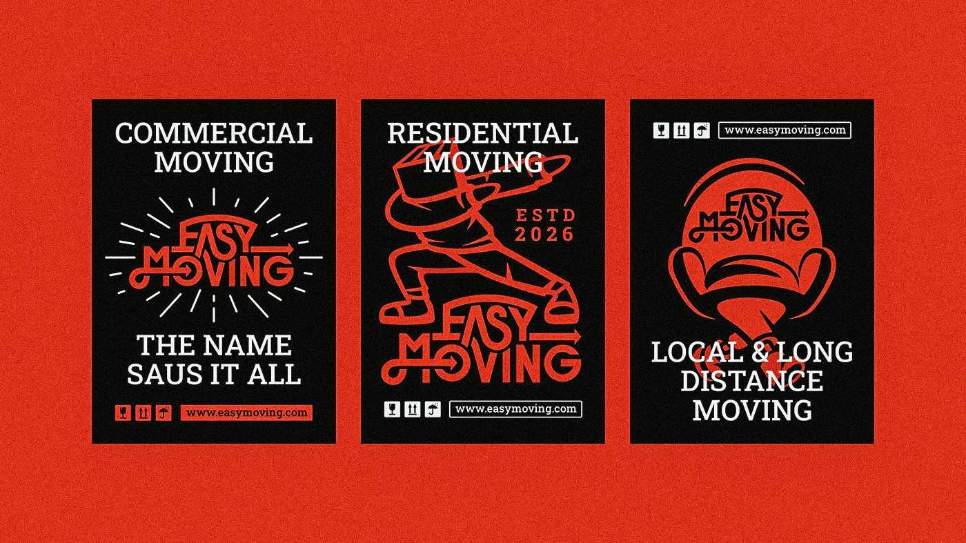 Easy Moving — Изображение №12 — Брендинг, Графика на Dprofile