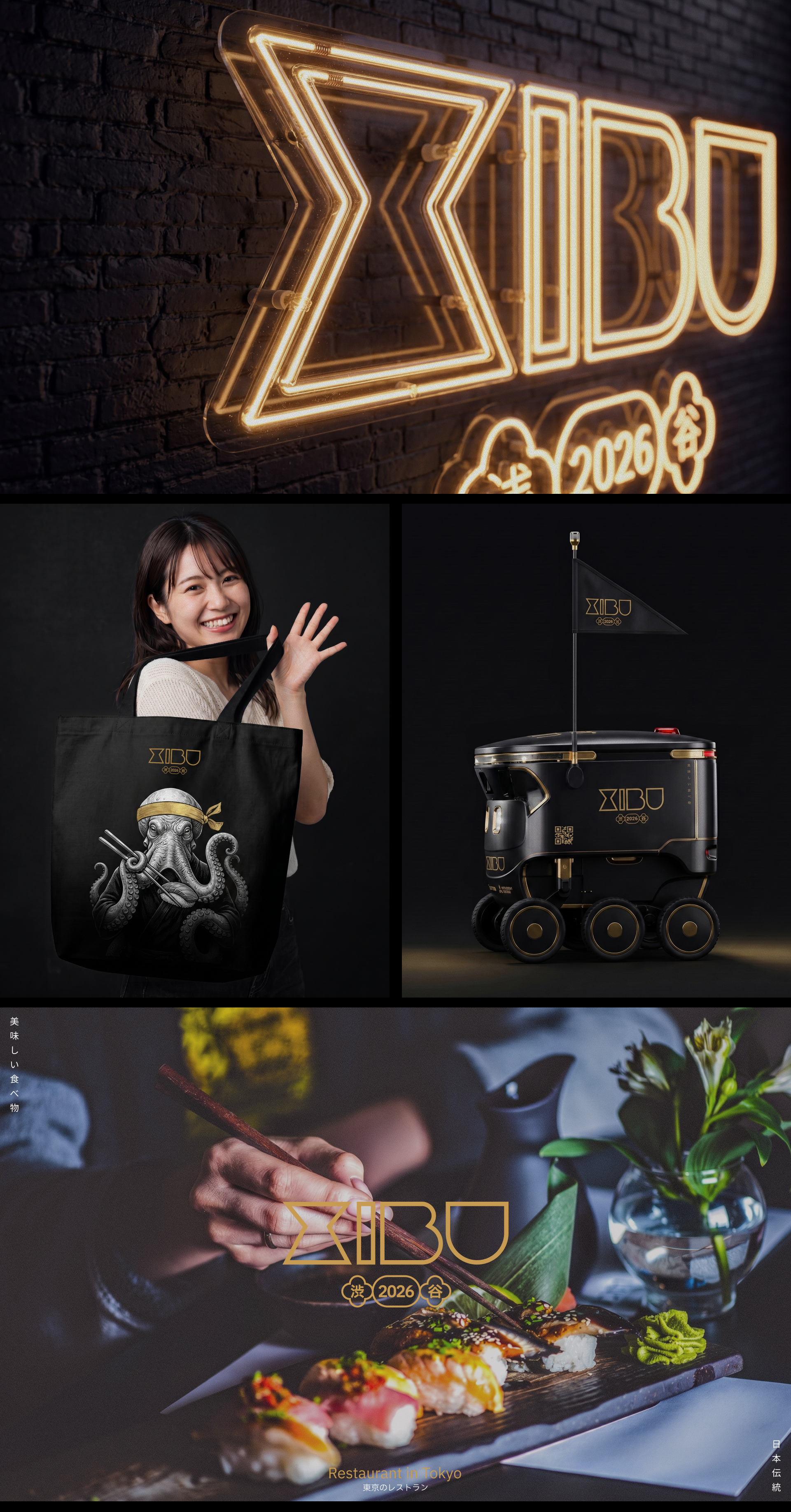 XIBU - ресторан в Токио — Изображение №5 — Брендинг на Dprofile