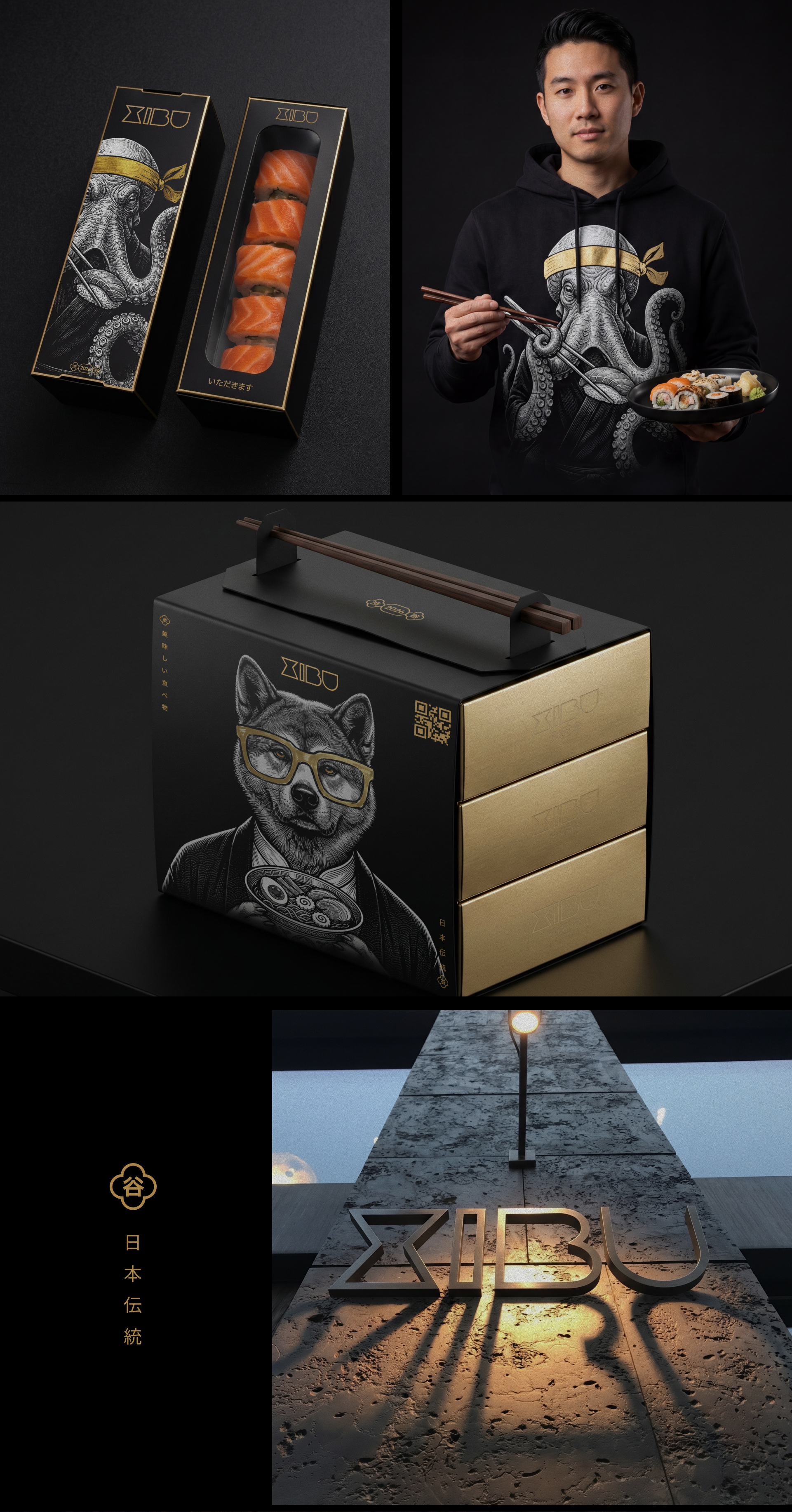 XIBU - ресторан в Токио — Изображение №4 — Брендинг на Dprofile