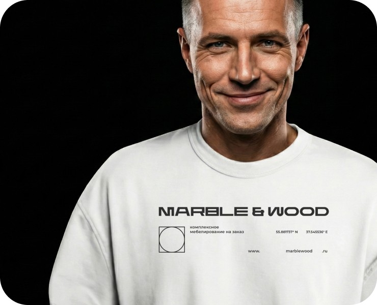 Marble & Wood — Брендинг на Dprofile