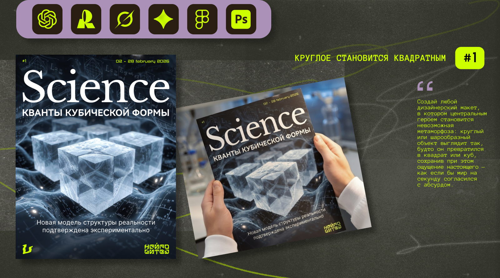 НЕЙРОБИТВА/челлендж_2026 — Изображение №3 — Брендинг, Графика на Dprofile