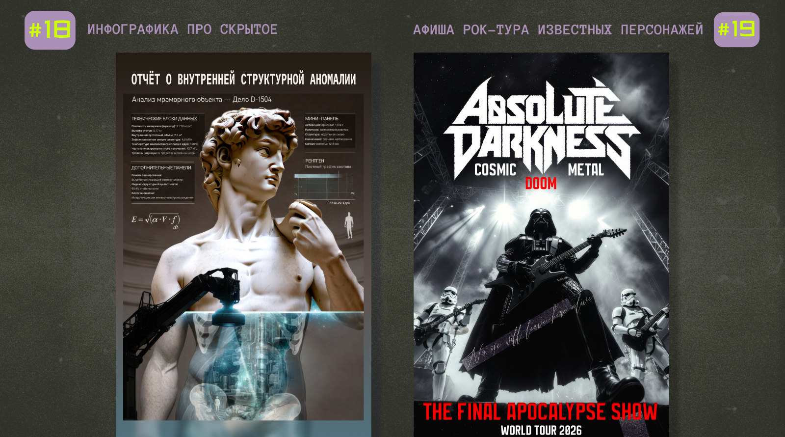 НЕЙРОБИТВА/челлендж_2026 — Изображение №35 — Брендинг, Графика на Dprofile