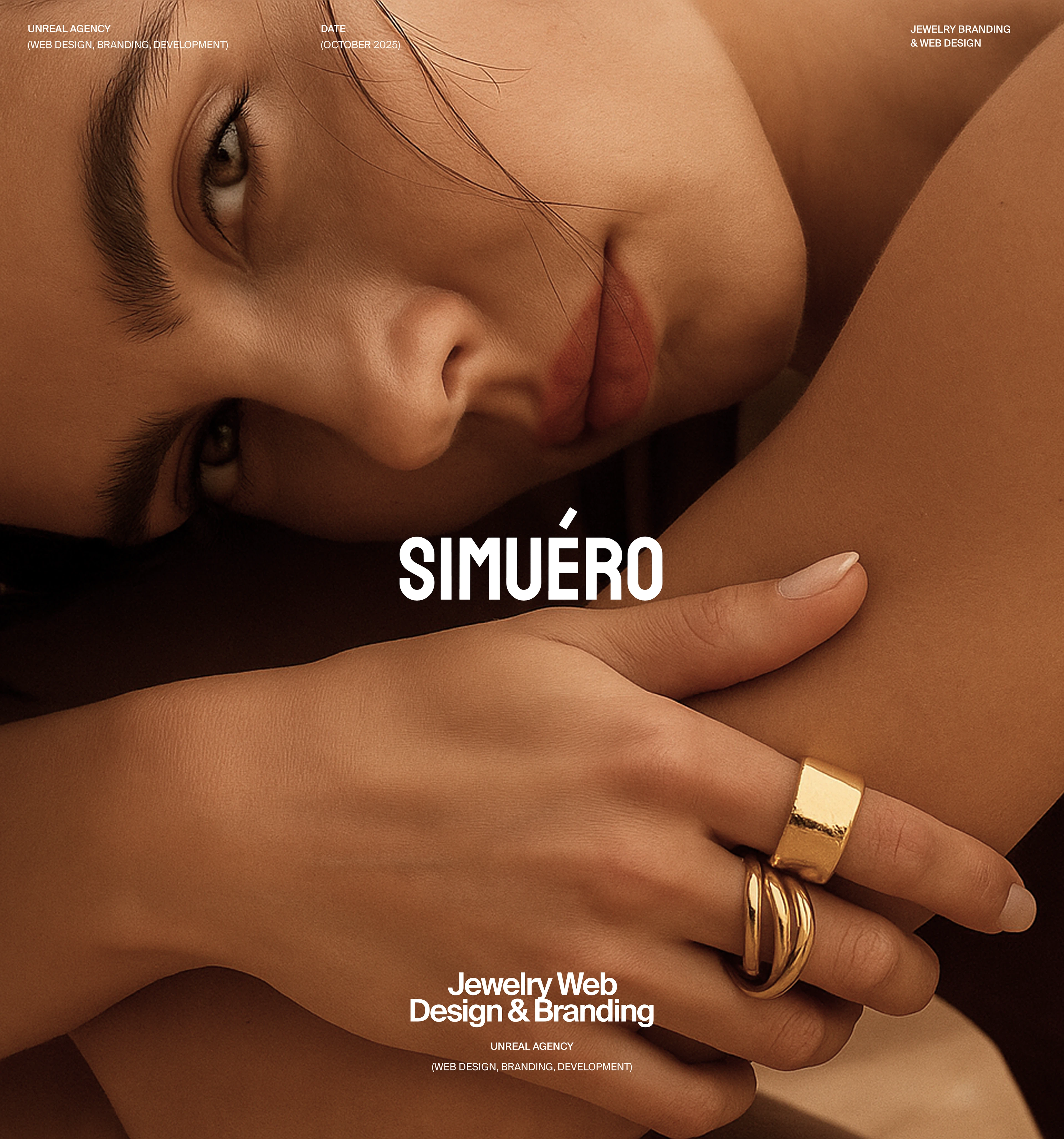 Simuero  Jewelry Website & Branding design — Изображение №1 — Интерфейсы, Брендинг на Dprofile