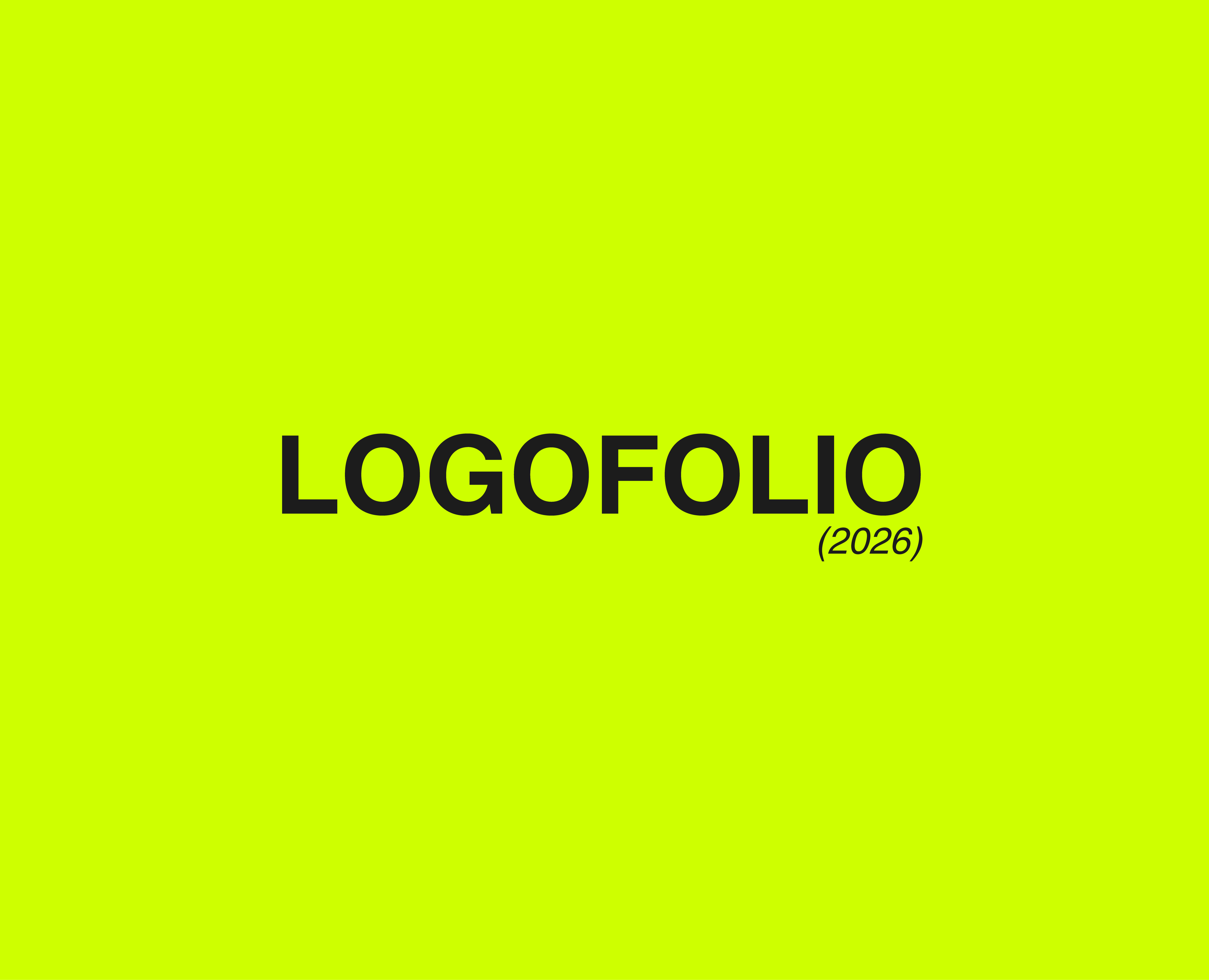 logofolio 2026/ логотипы — Брендинг на Dprofile