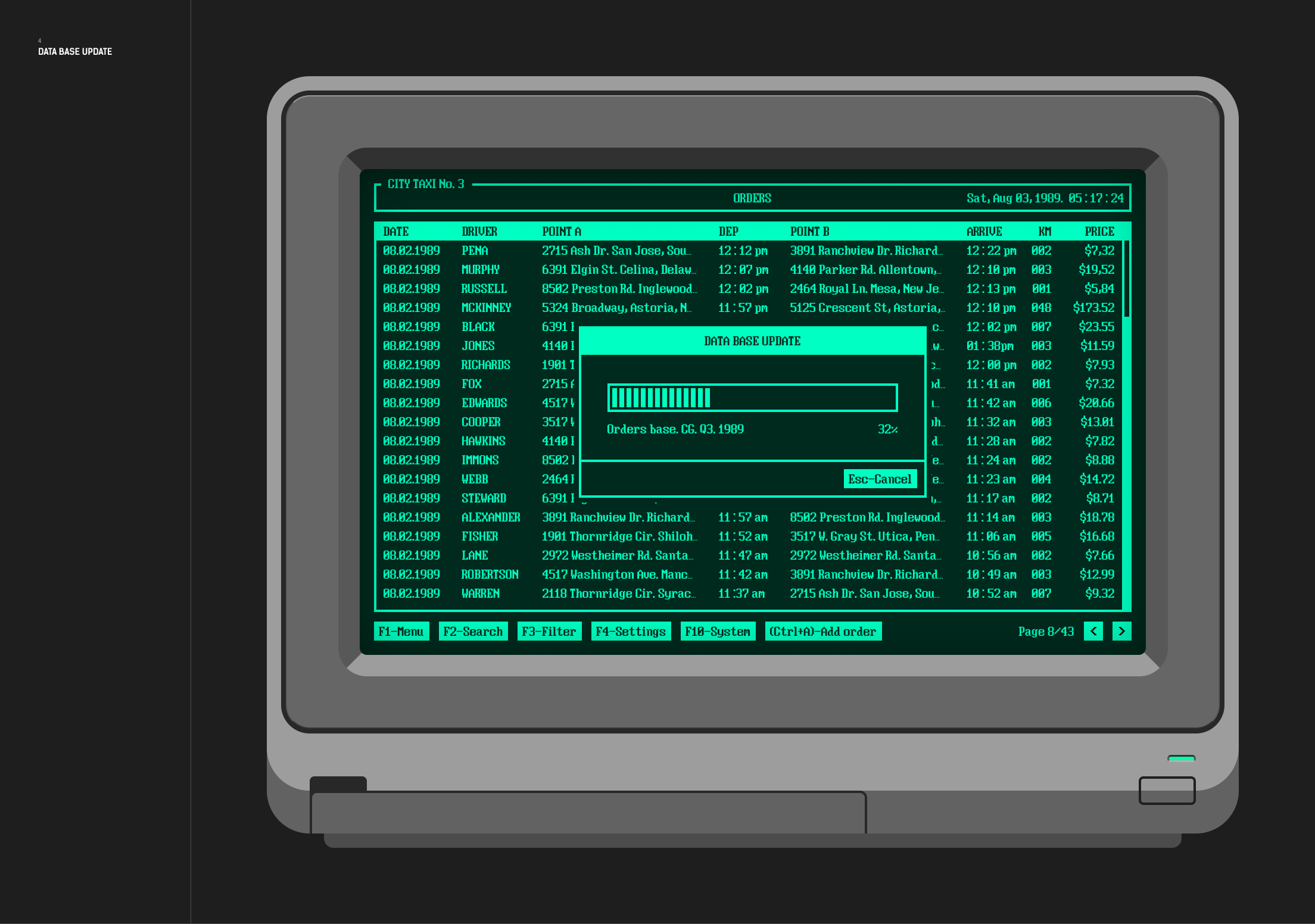 Retro ERP — Изображение №4 — Интерфейсы, Иллюстрация на Dprofile