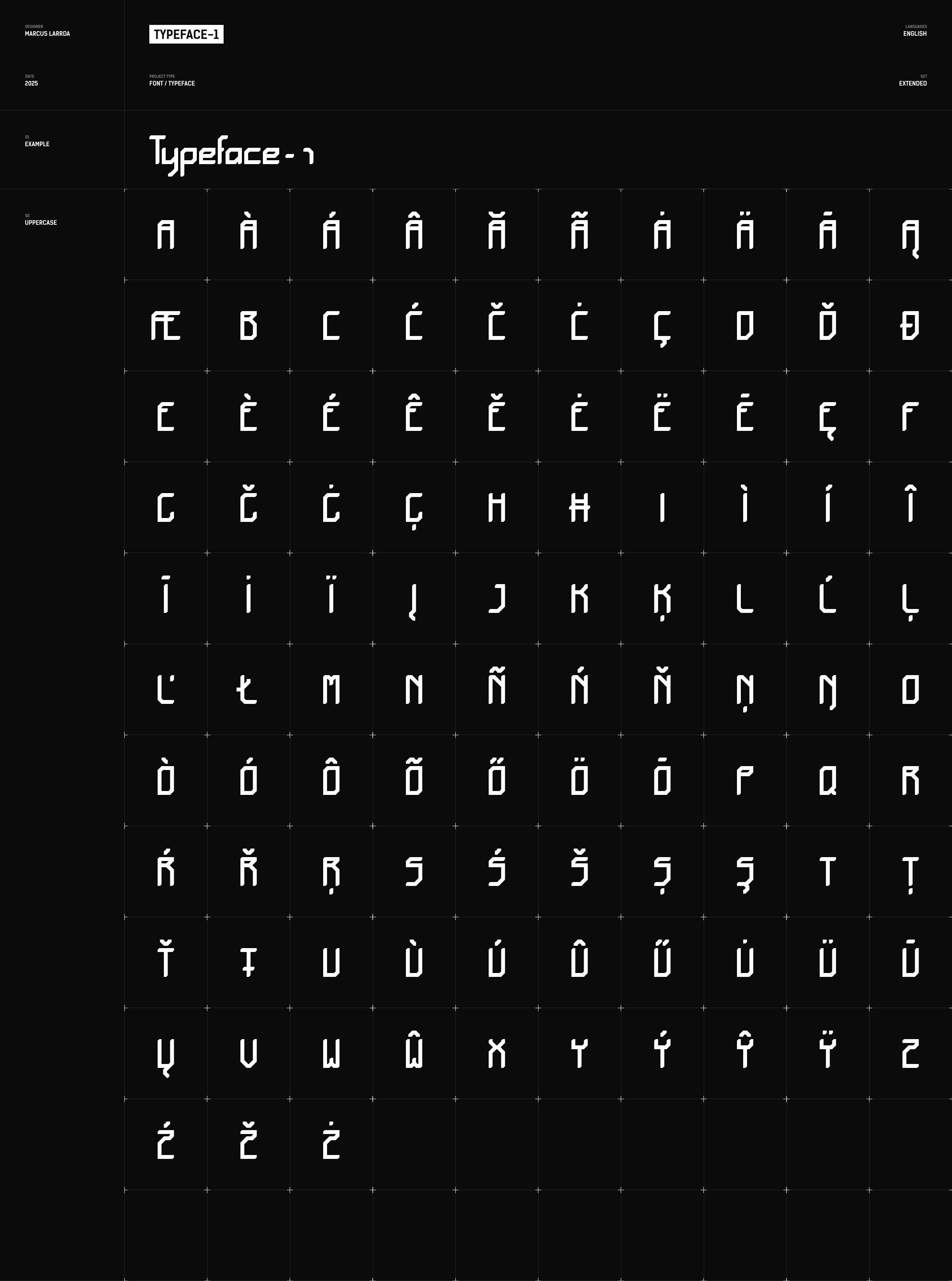 Typeface-1 — Изображение №1 — Графика на Dprofile