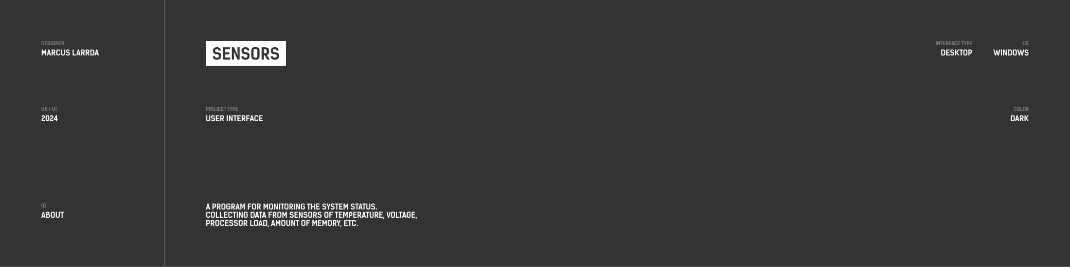 Sensors — Изображение №1 — Интерфейсы на Dprofile