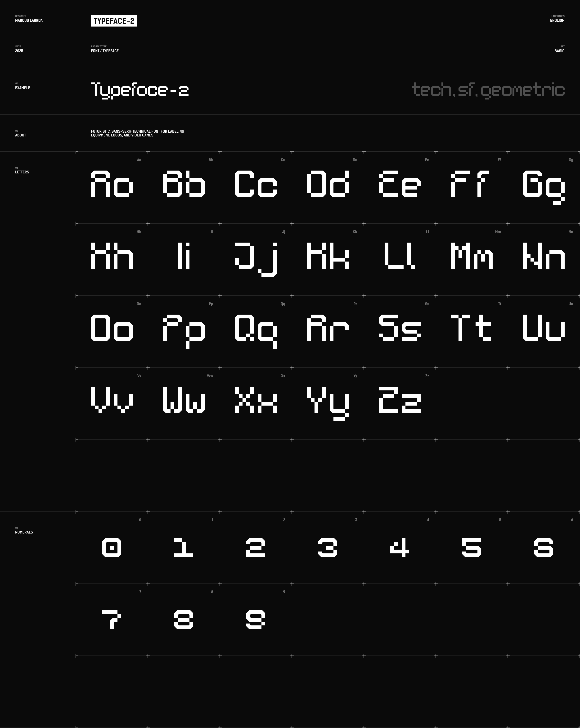 Typeface-2 — Изображение №1 — Графика на Dprofile