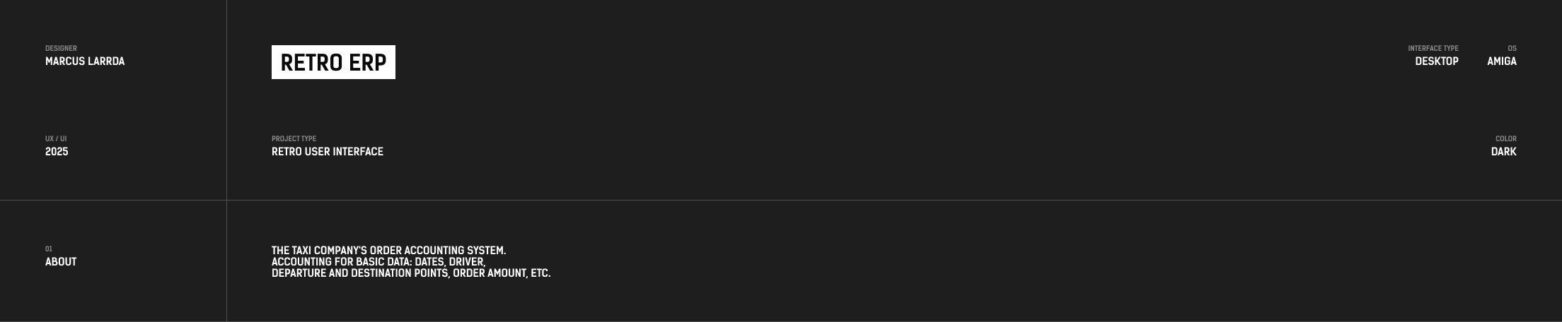 Retro ERP — Изображение №1 — Интерфейсы, Иллюстрация на Dprofile