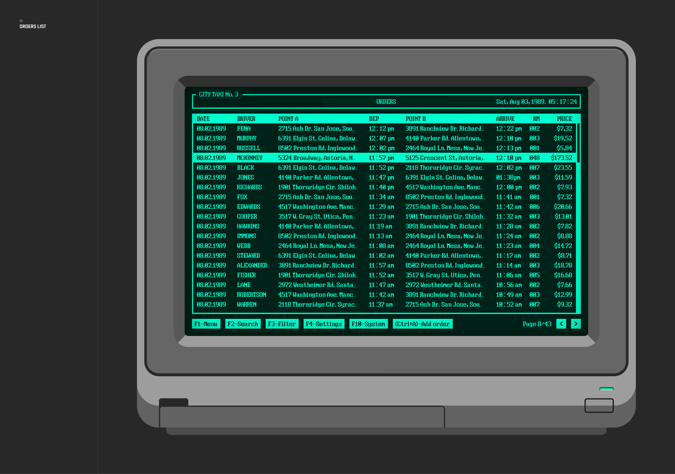 Retro OMS — Изображение №2 — Интерфейсы, Иллюстрация на Dprofile