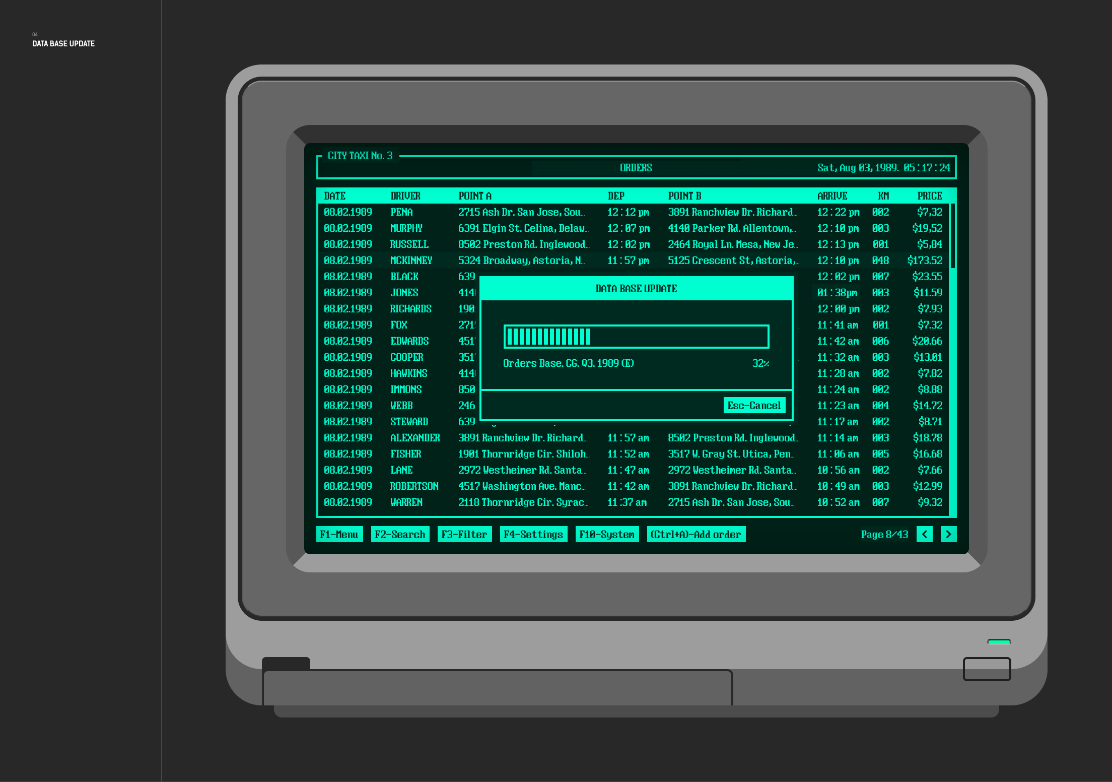 Retro OMS — Изображение №4 — Интерфейсы, Иллюстрация на Dprofile