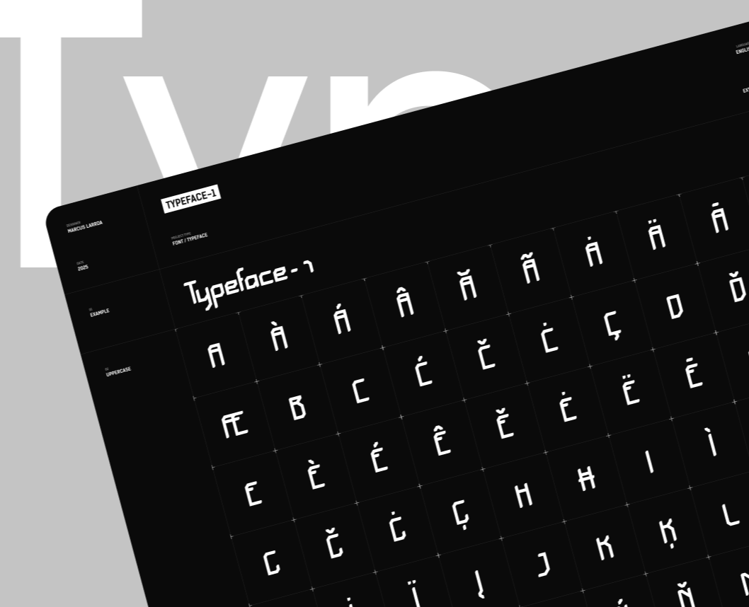 Typeface-1 — Графика на Dprofile