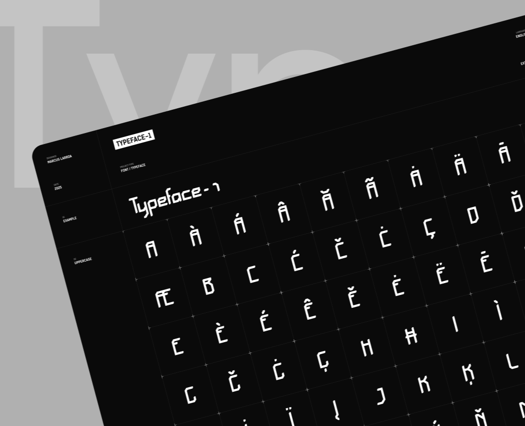 Typeface-1 — Графика на Dprofile