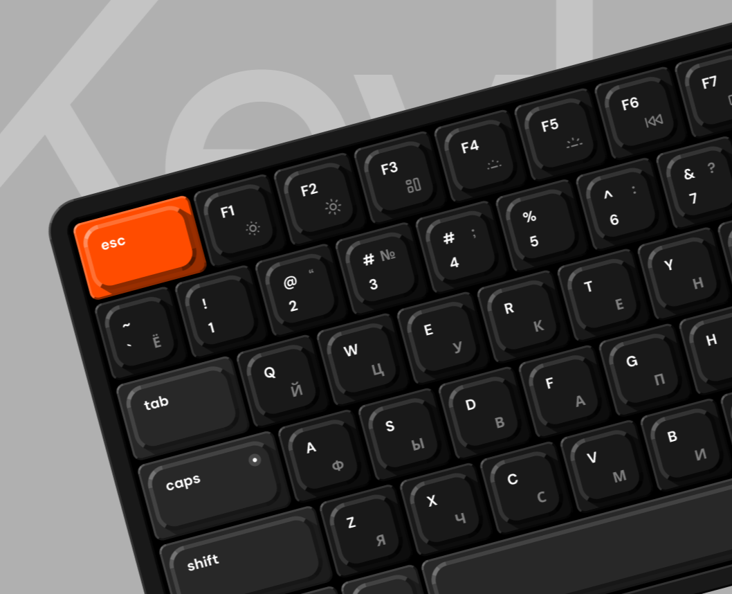 Mechanical keyboard — Иллюстрация, Графика на Dprofile