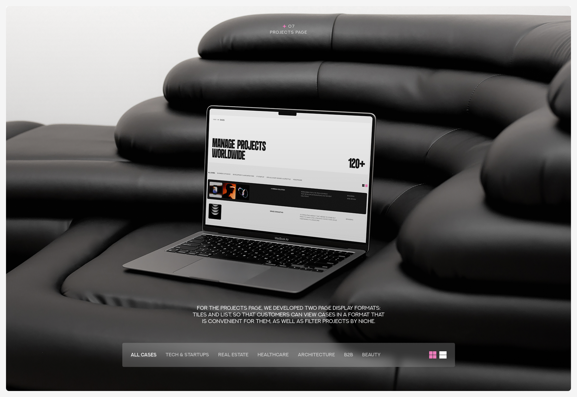 FANDS | Digital agency website — Изображение №8 — Интерфейсы, Анимация на Dprofile