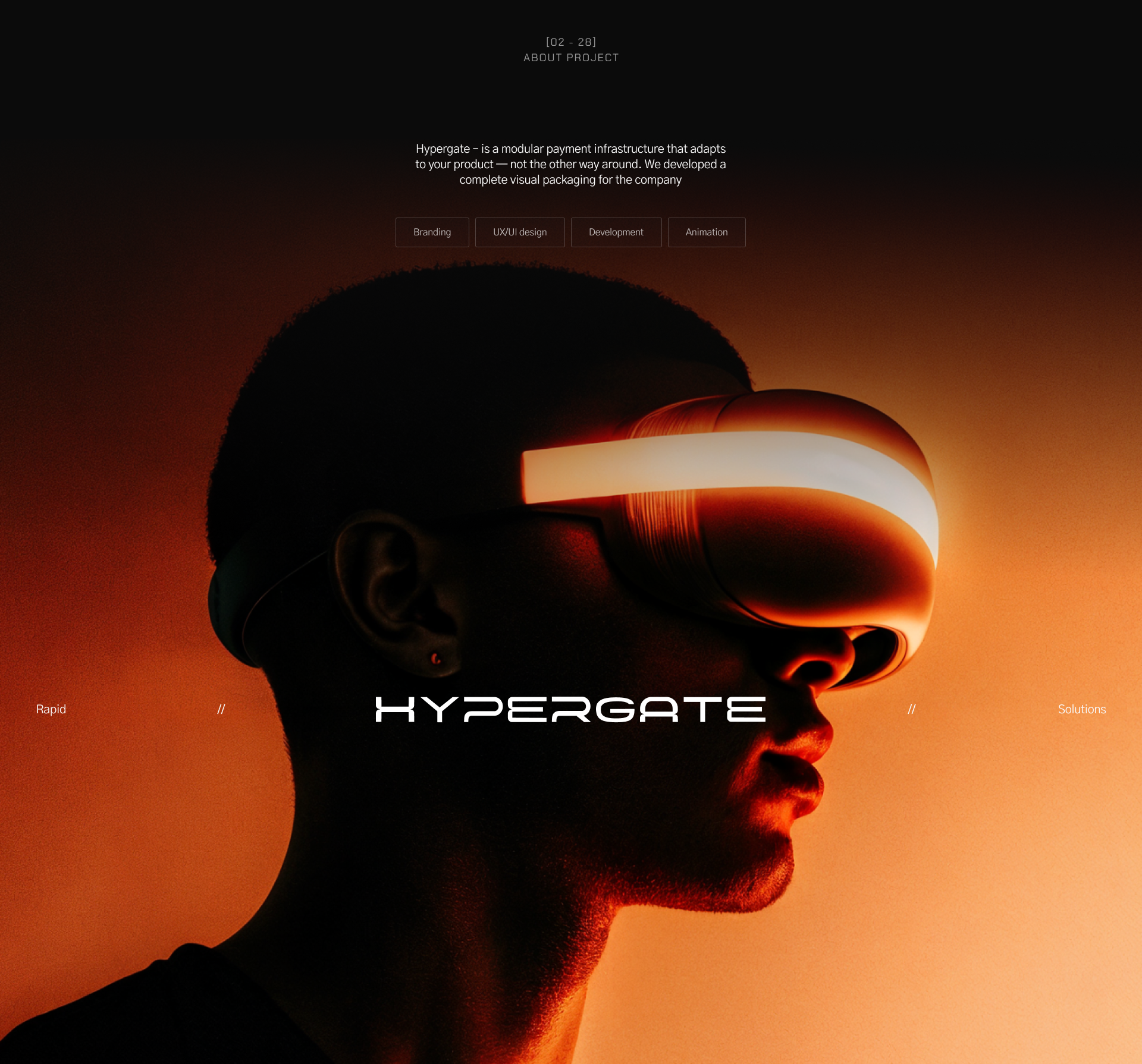 Hypergate ® Branding & Web-design — Изображение №1 — Интерфейсы, Брендинг на Dprofile