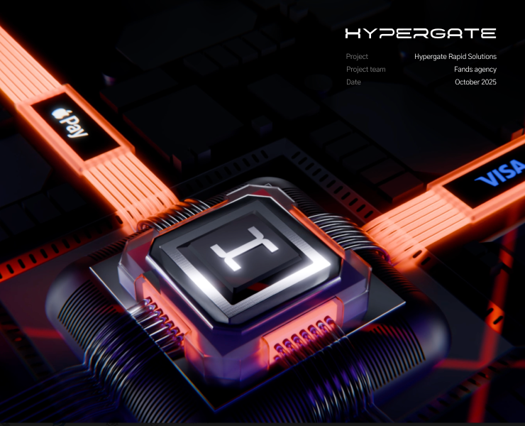 Hypergate ® Branding & Web-design — Интерфейсы, Брендинг на Dprofile