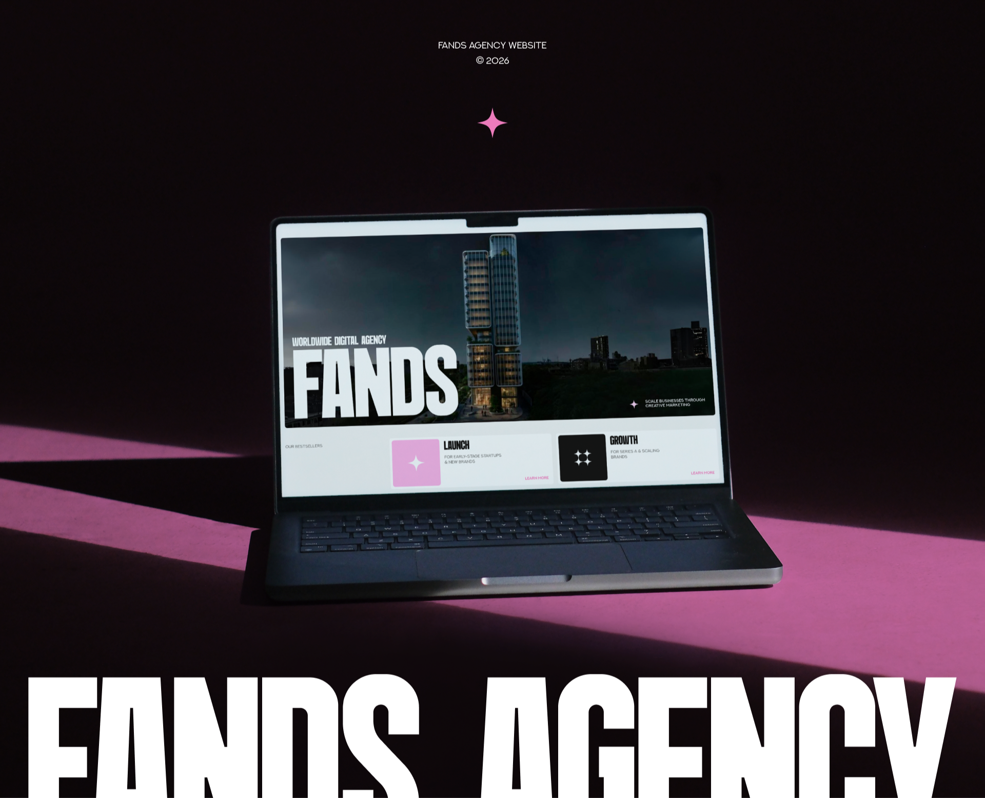 FANDS | Digital agency website — Интерфейсы, Анимация на Dprofile