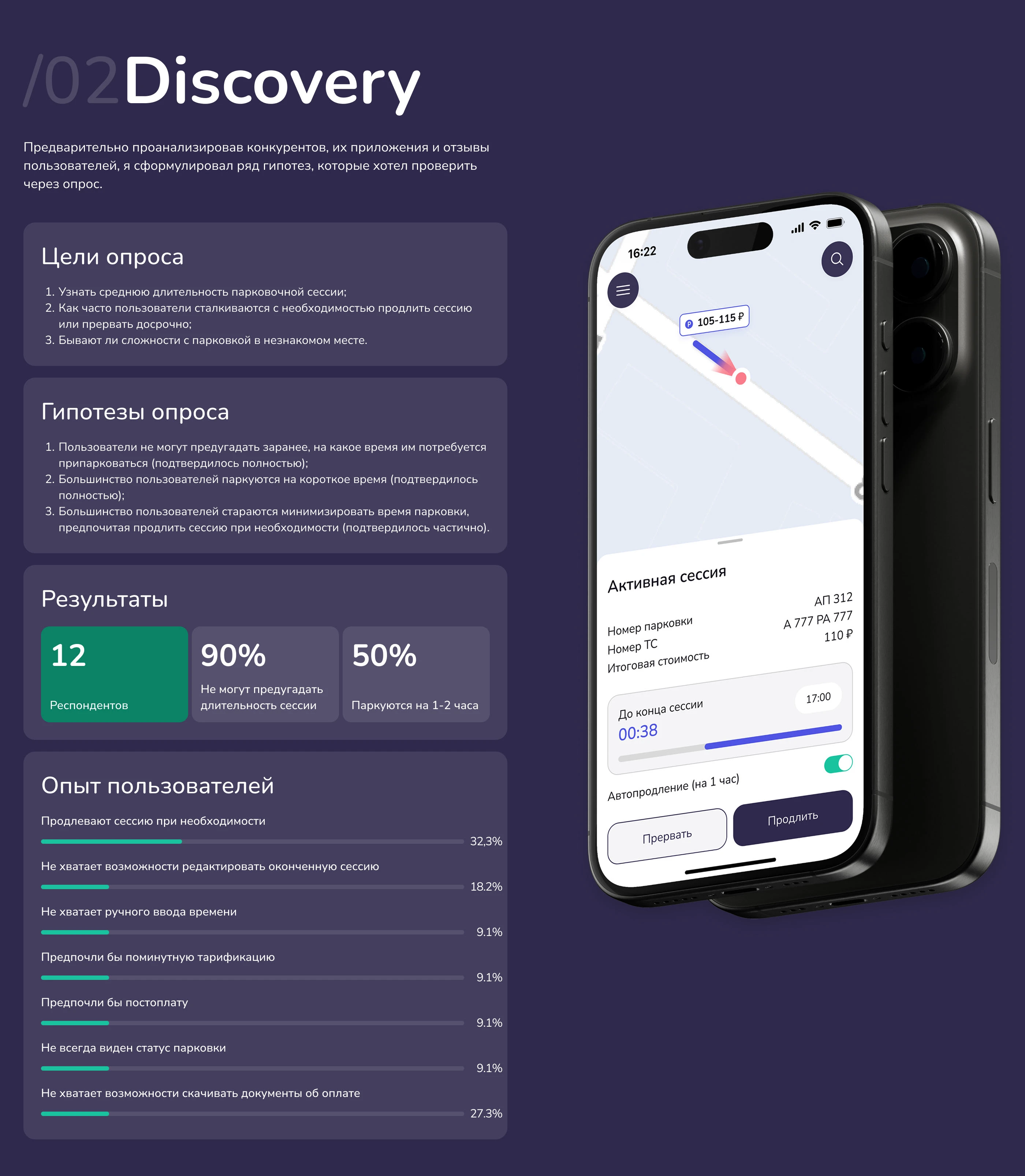 Приложение "Парковки России". Редизайн-концепт — Изображение №3 — Интерфейсы на Dprofile