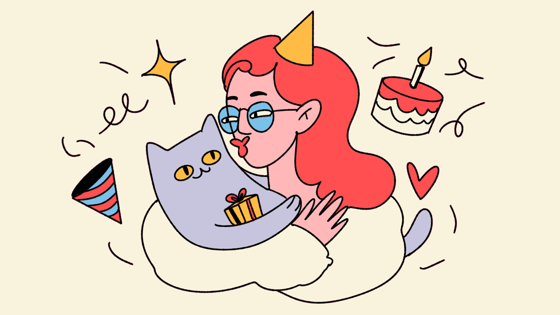 Календарь на 2026 год с иллюстрациями британской кошки — Изображение №10 — Брендинг, Иллюстрация на Dprofile