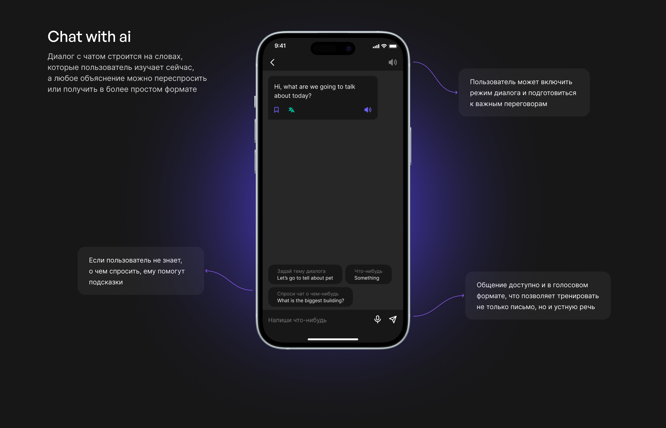 Приложение для изучения языков — Изображение №12 — Интерфейсы на Dprofile