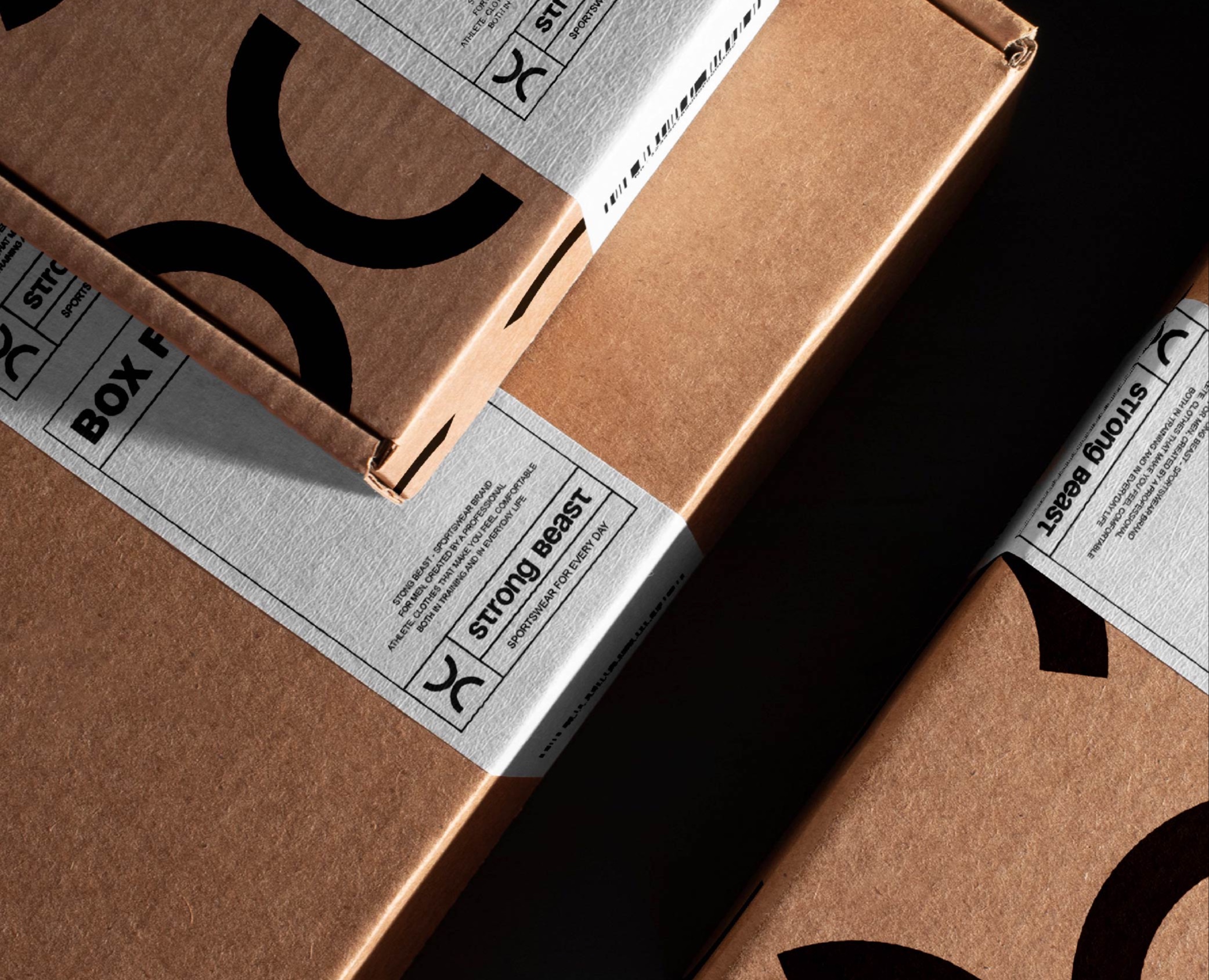 STRONG BEAST — Брендинг, Графика на Dprofile